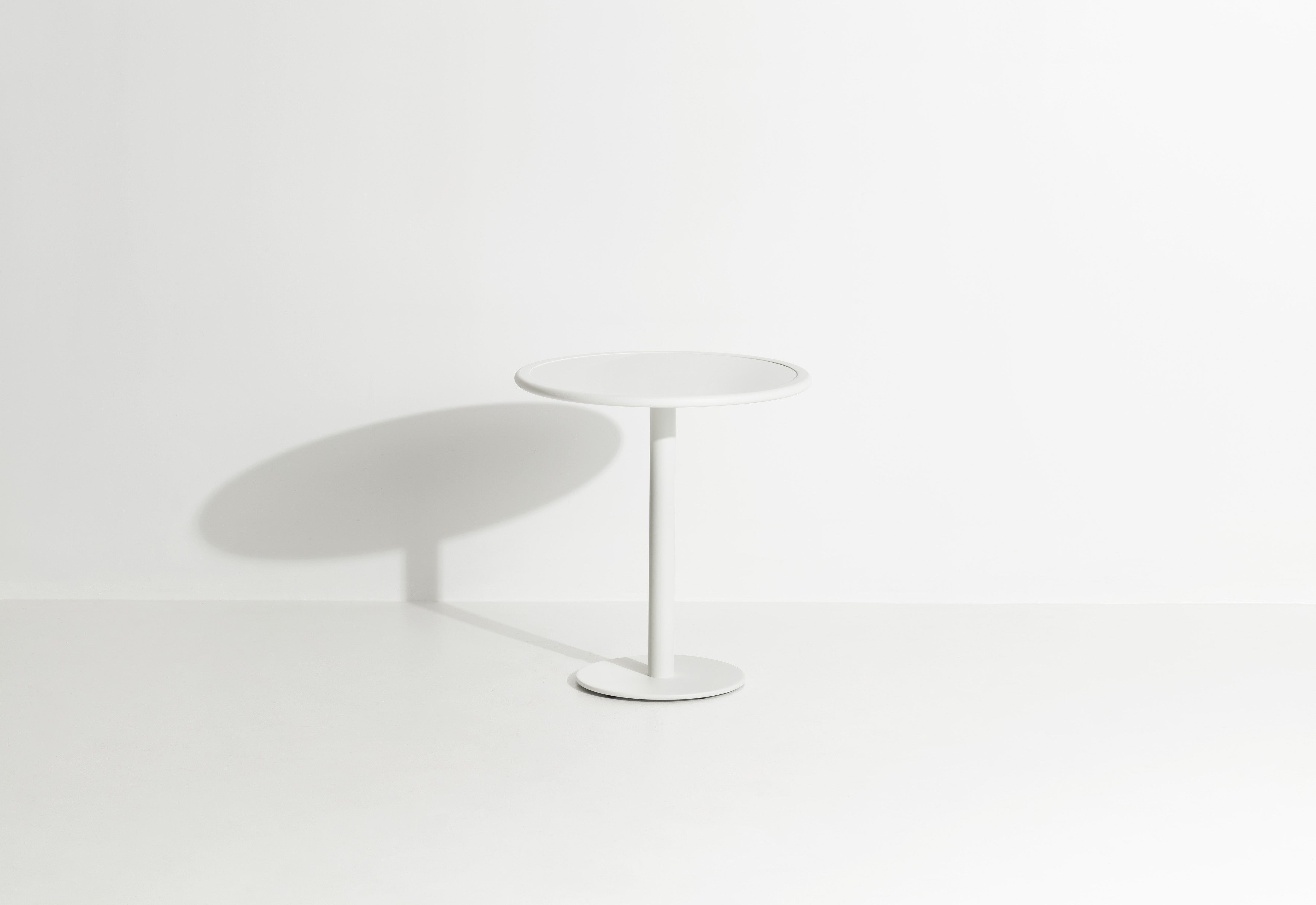 Ronde tuintafel WEEK-END wit