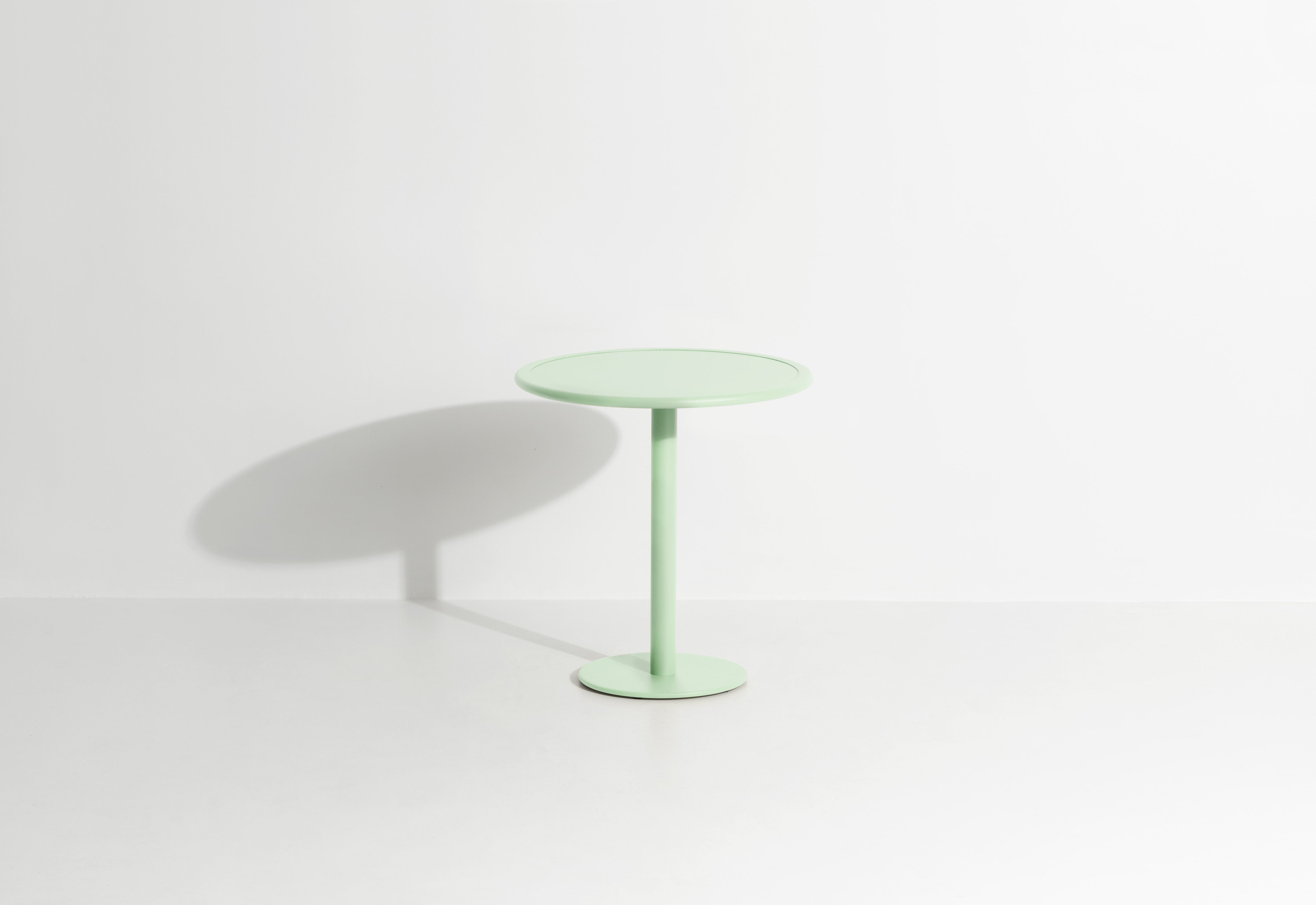 Ronde tuintafel WEEK-END in pastelgroen