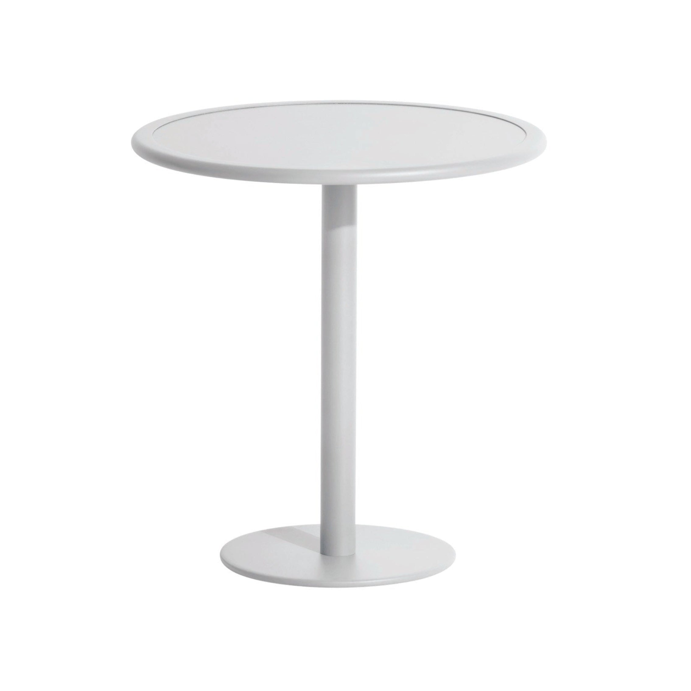 Ronde tuintafel WEEK-END parelgrijs