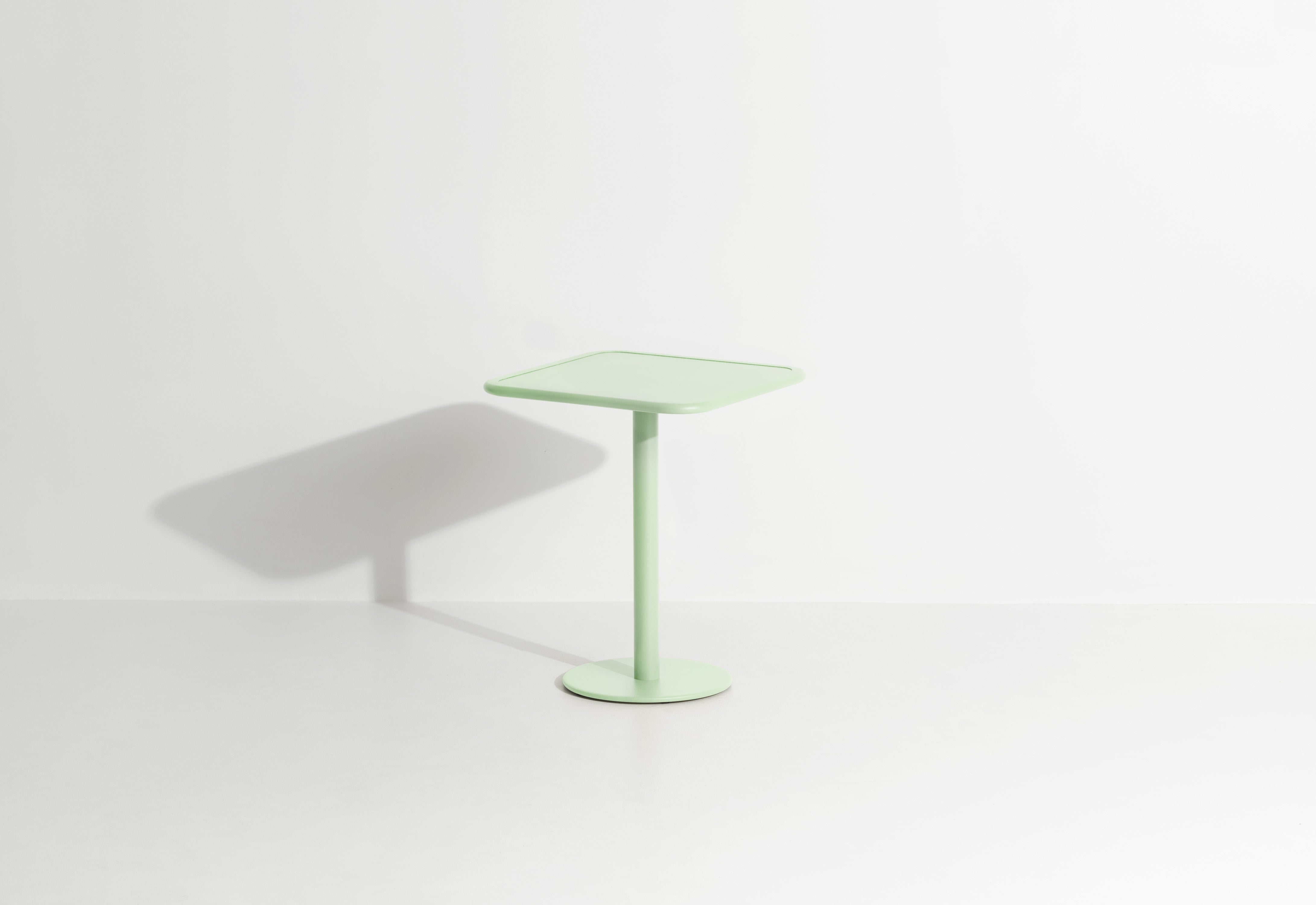 Vierkante tuintafel WEEK-END pastelgroen
