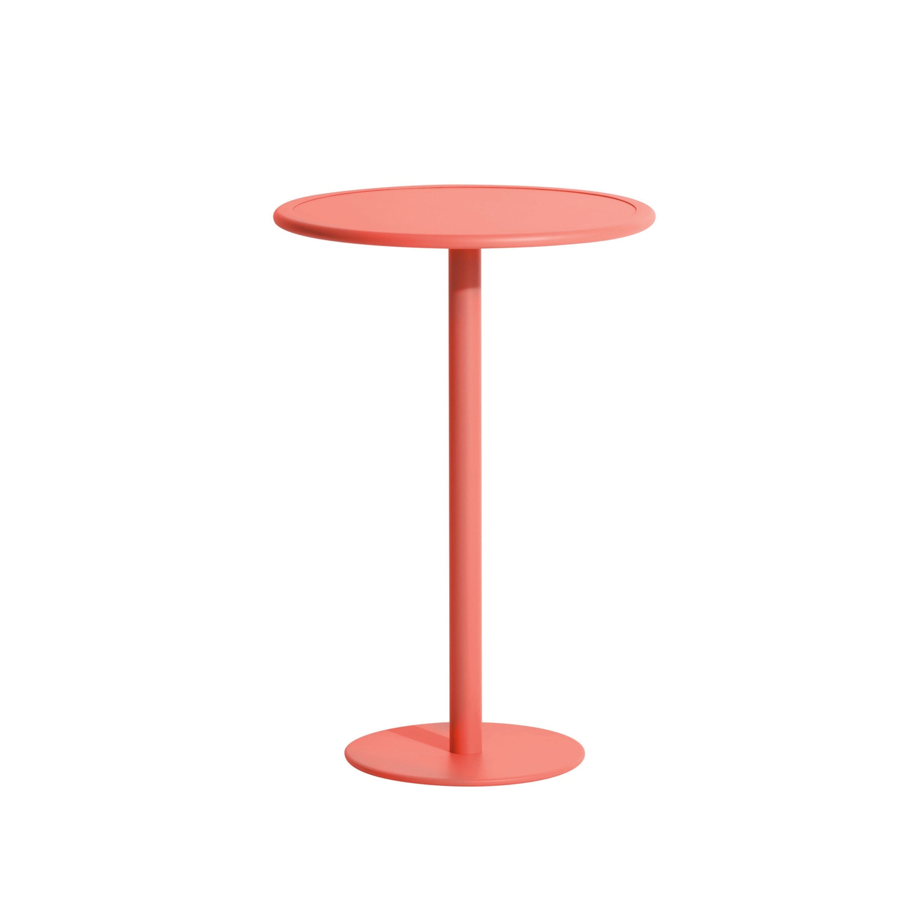 Ronde tuintafel WEEK-END koraal