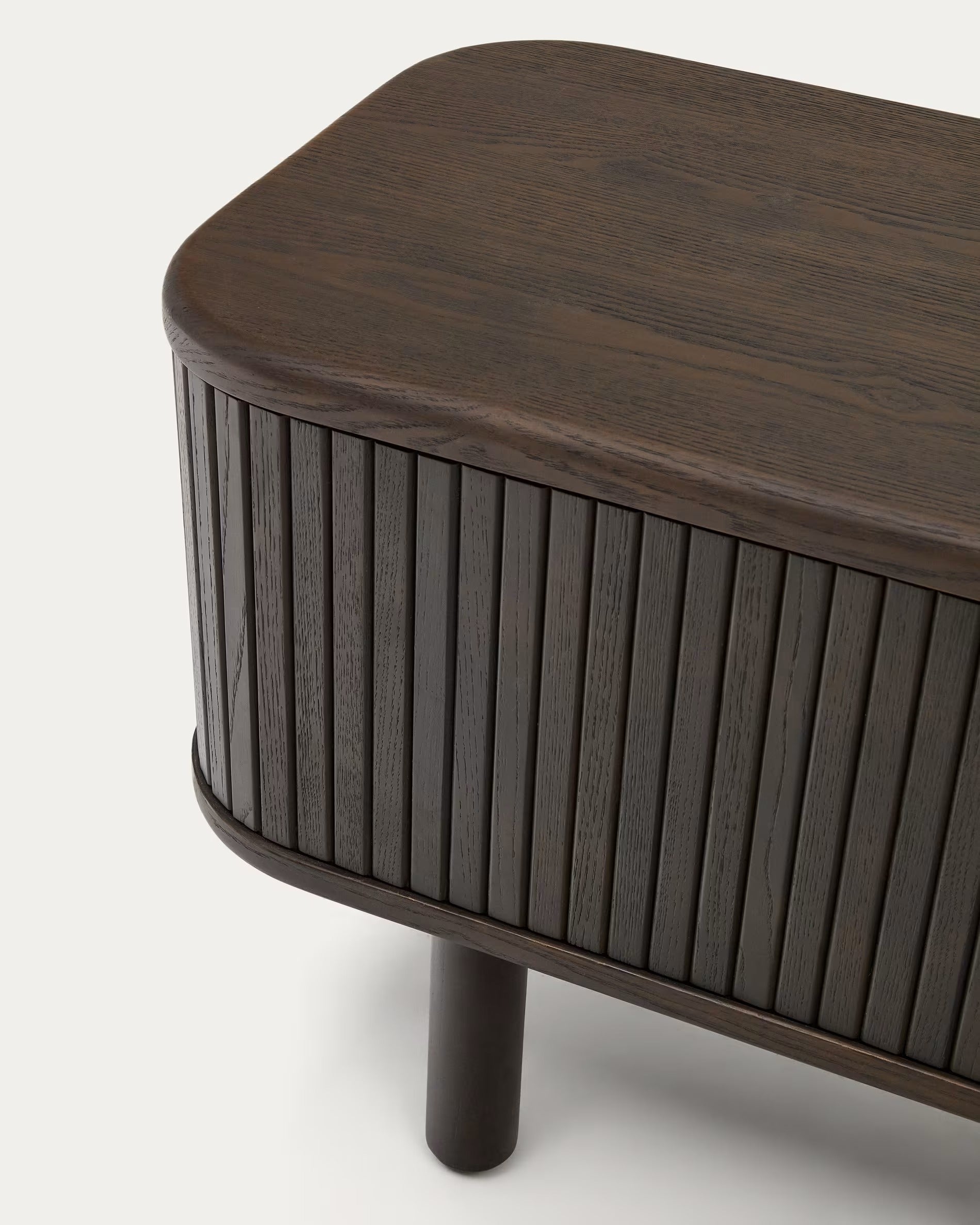 TV-meubel MAILEN donker essenhoutfineer