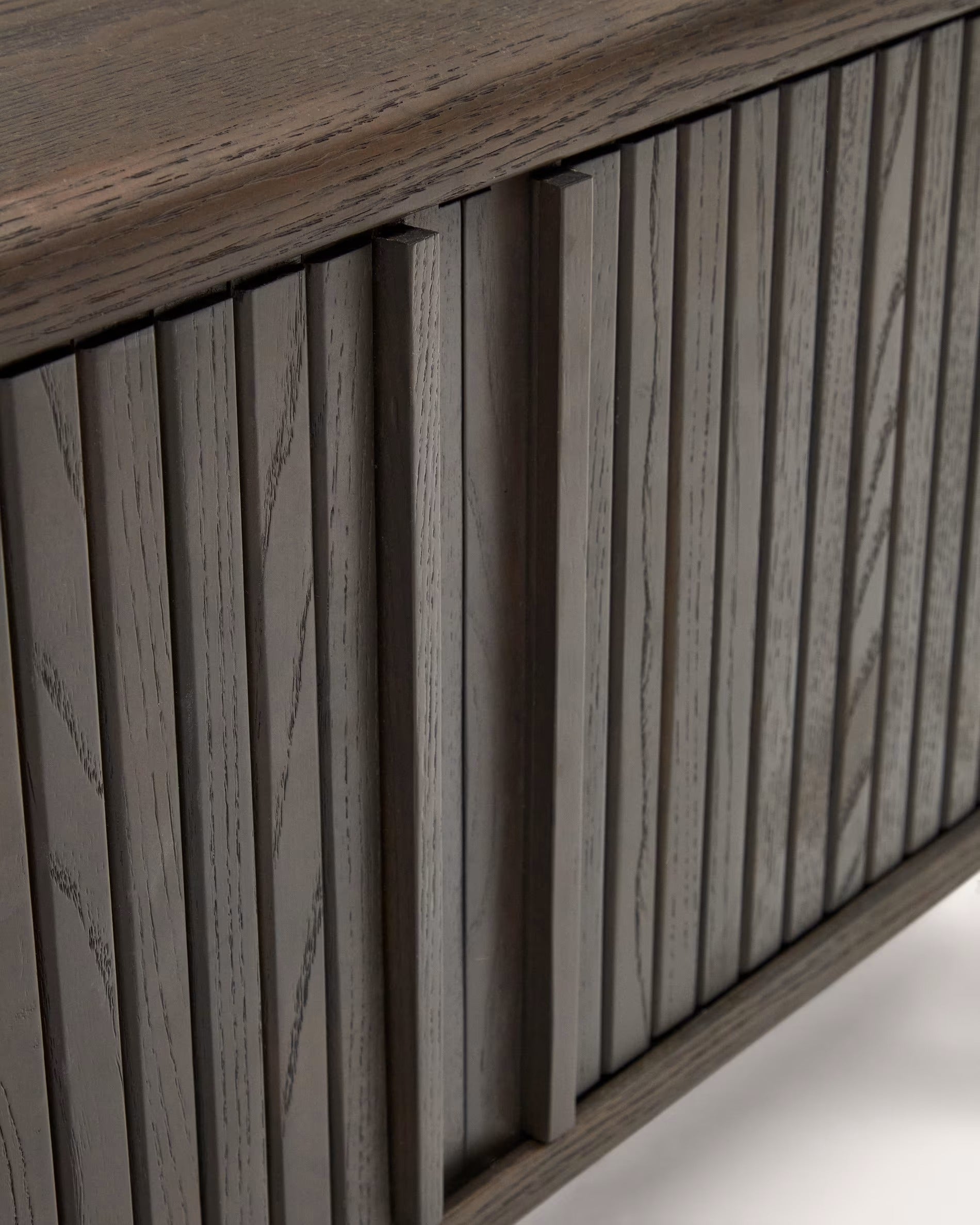 TV-meubel MAILEN donker essenhoutfineer