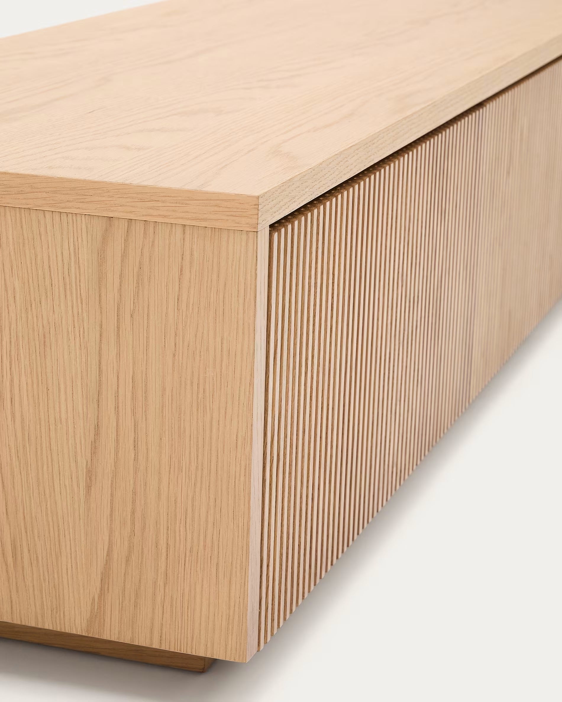 HELVINE eikenhouten TV-kast