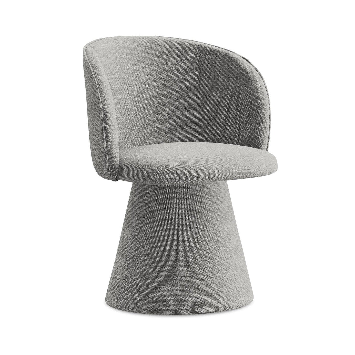 Stoel MAIA lichtgrijze boucle