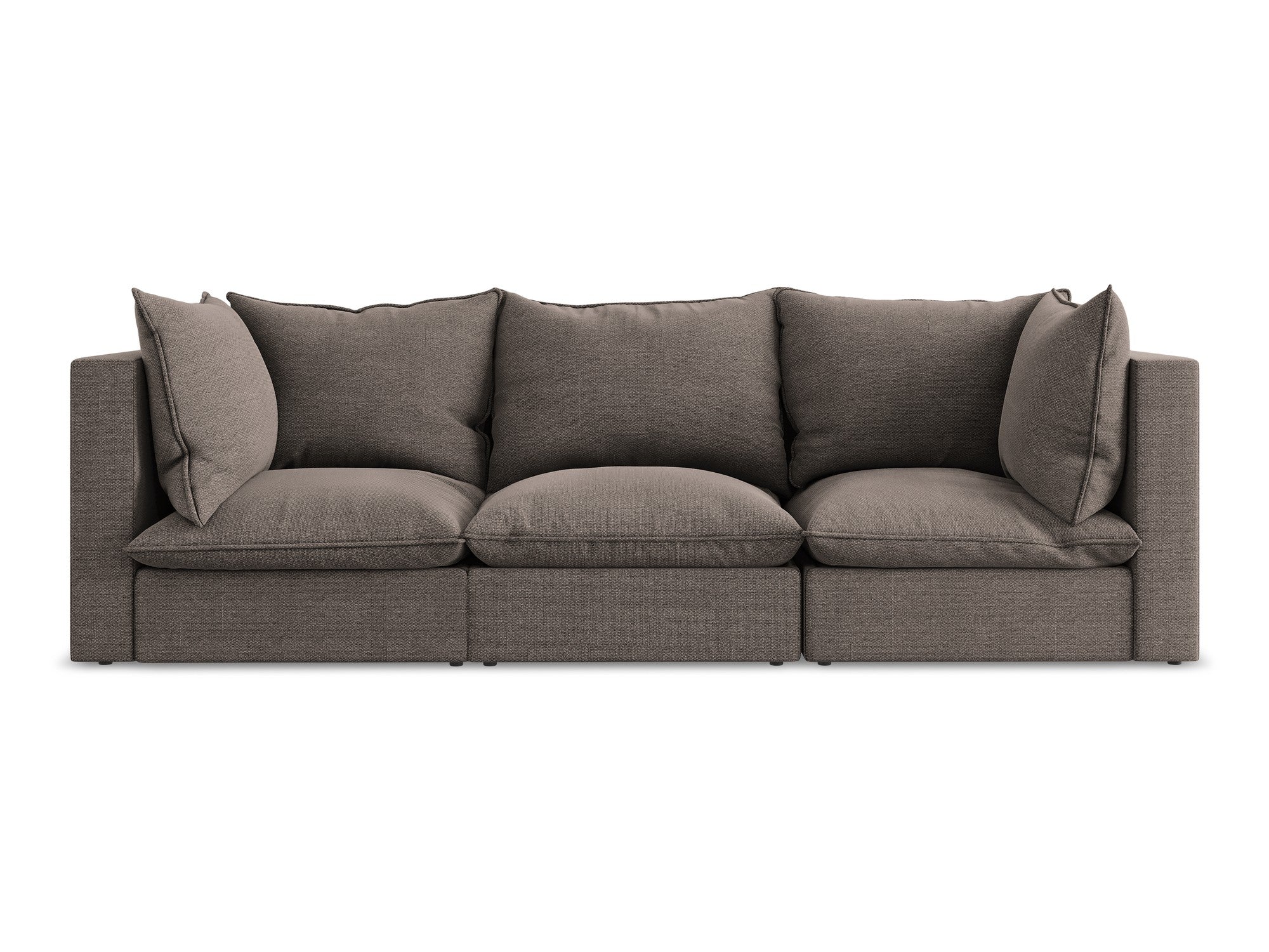 Sofa 3-zits MANAO chocolade boucle