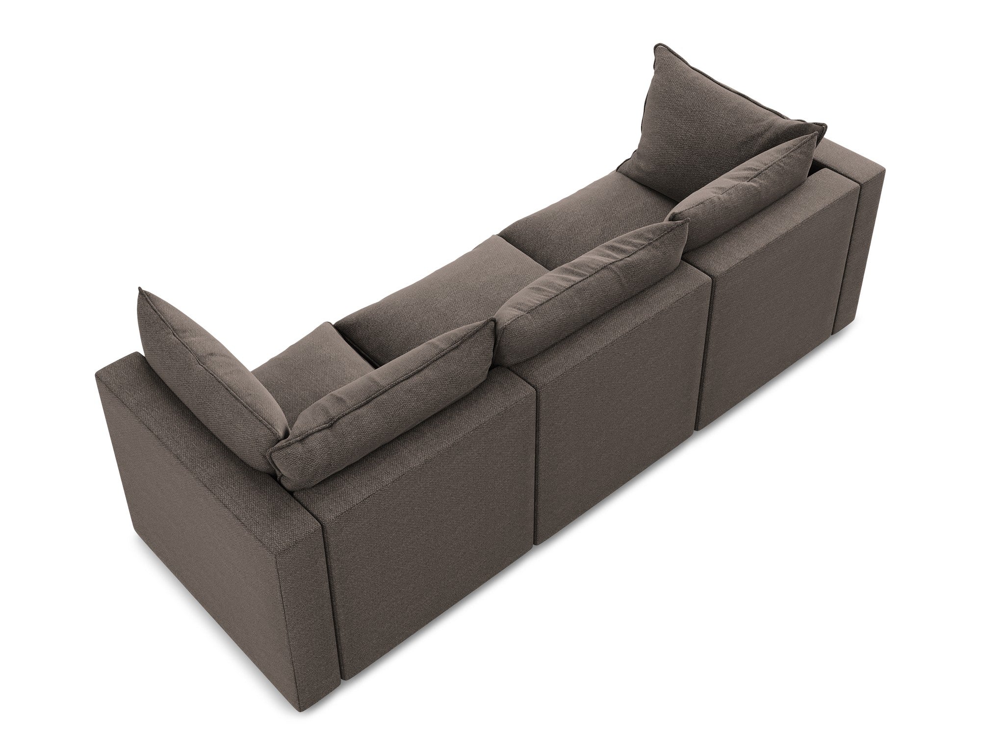 Sofa 3-zits MANAO chocolade boucle