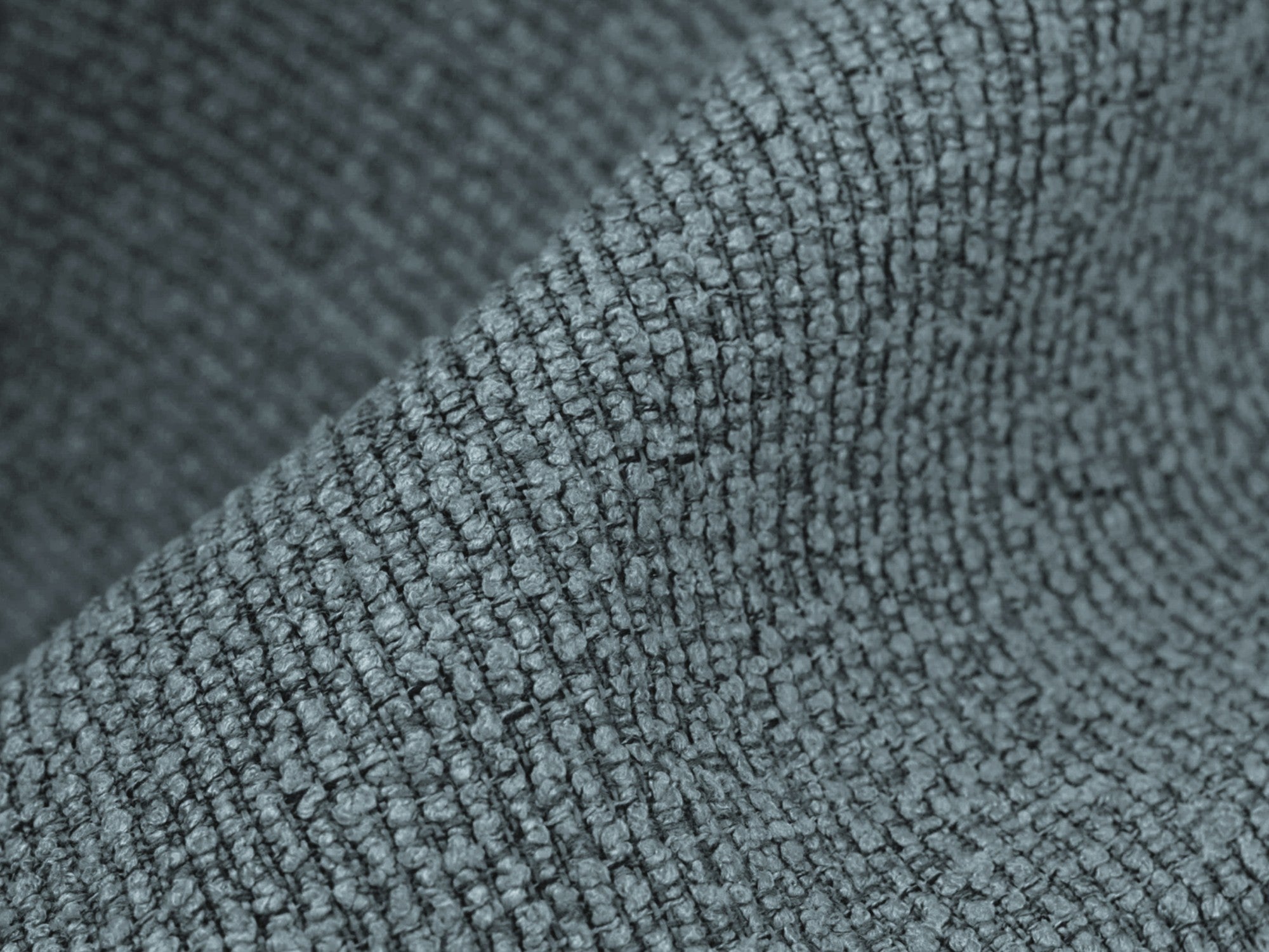 Sofa 3-sitzig MANAO jeansblau Boucle