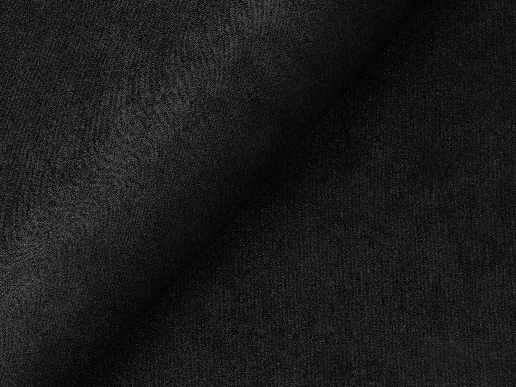 Sofa van fluweel voor 3 personen MANAO zwart