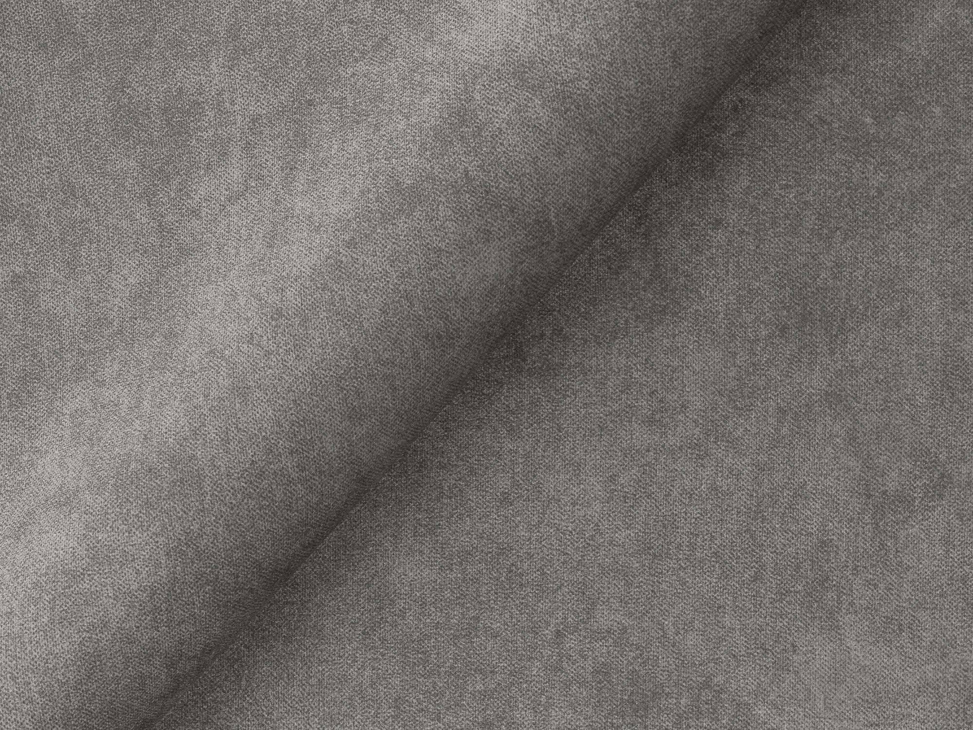 Grijze 3-zits fluwelen bank MANAO