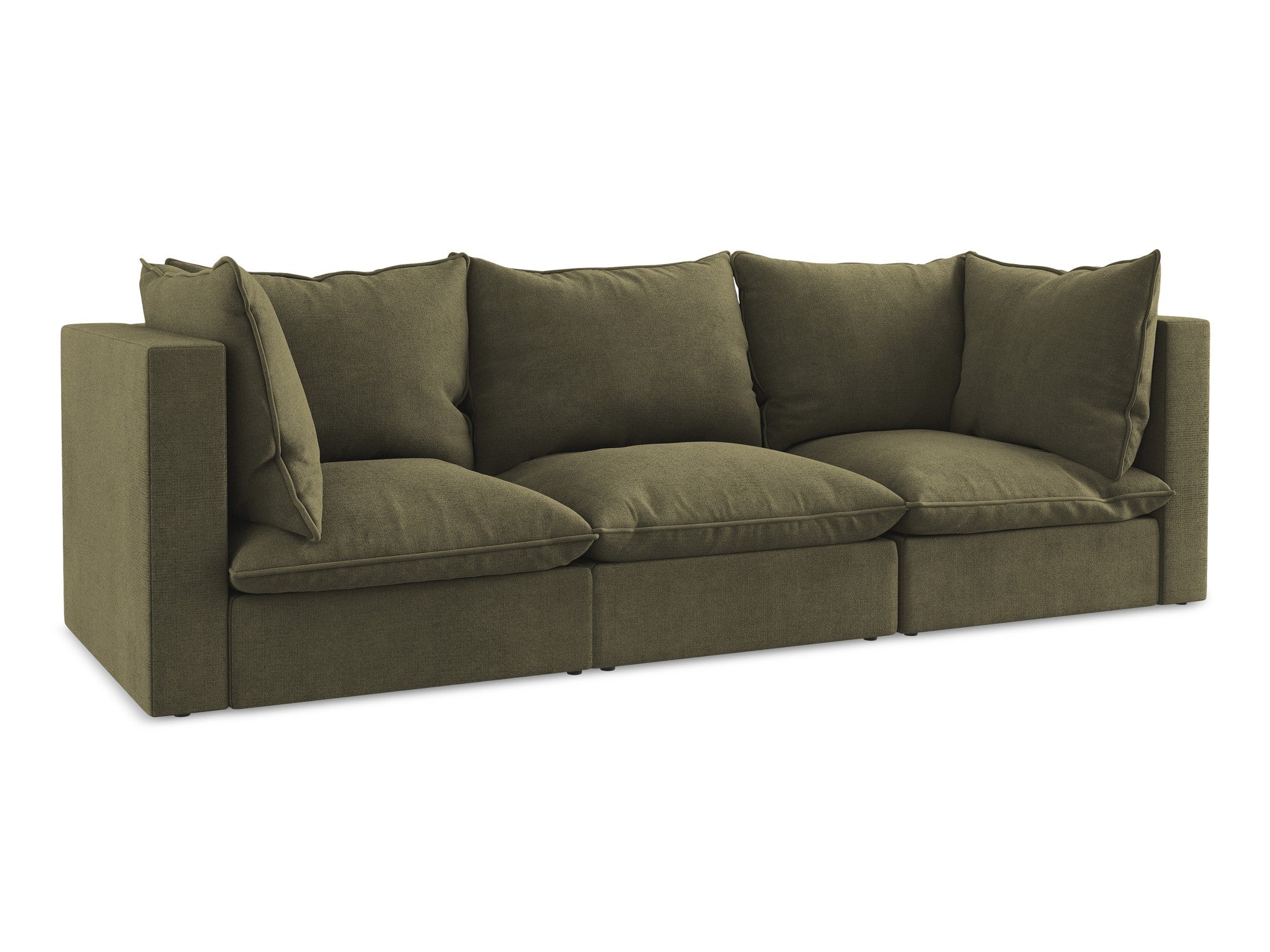 Sofa 3-zits MANAO olijfgroen
