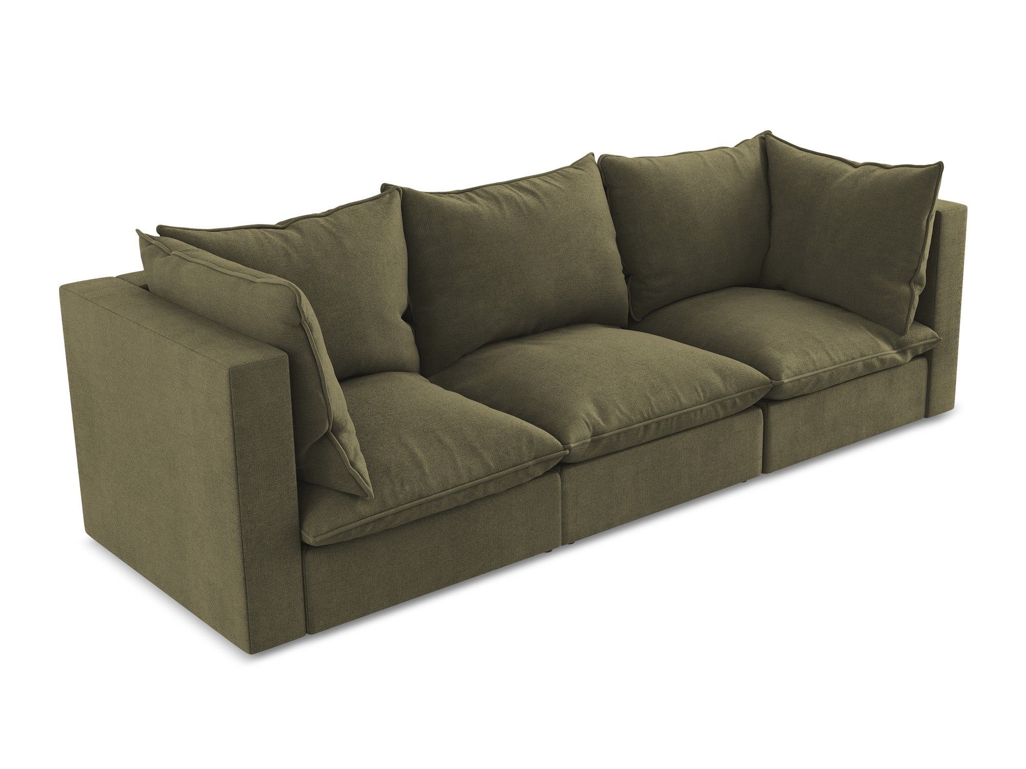 Sofa 3-zits MANAO olijfgroen