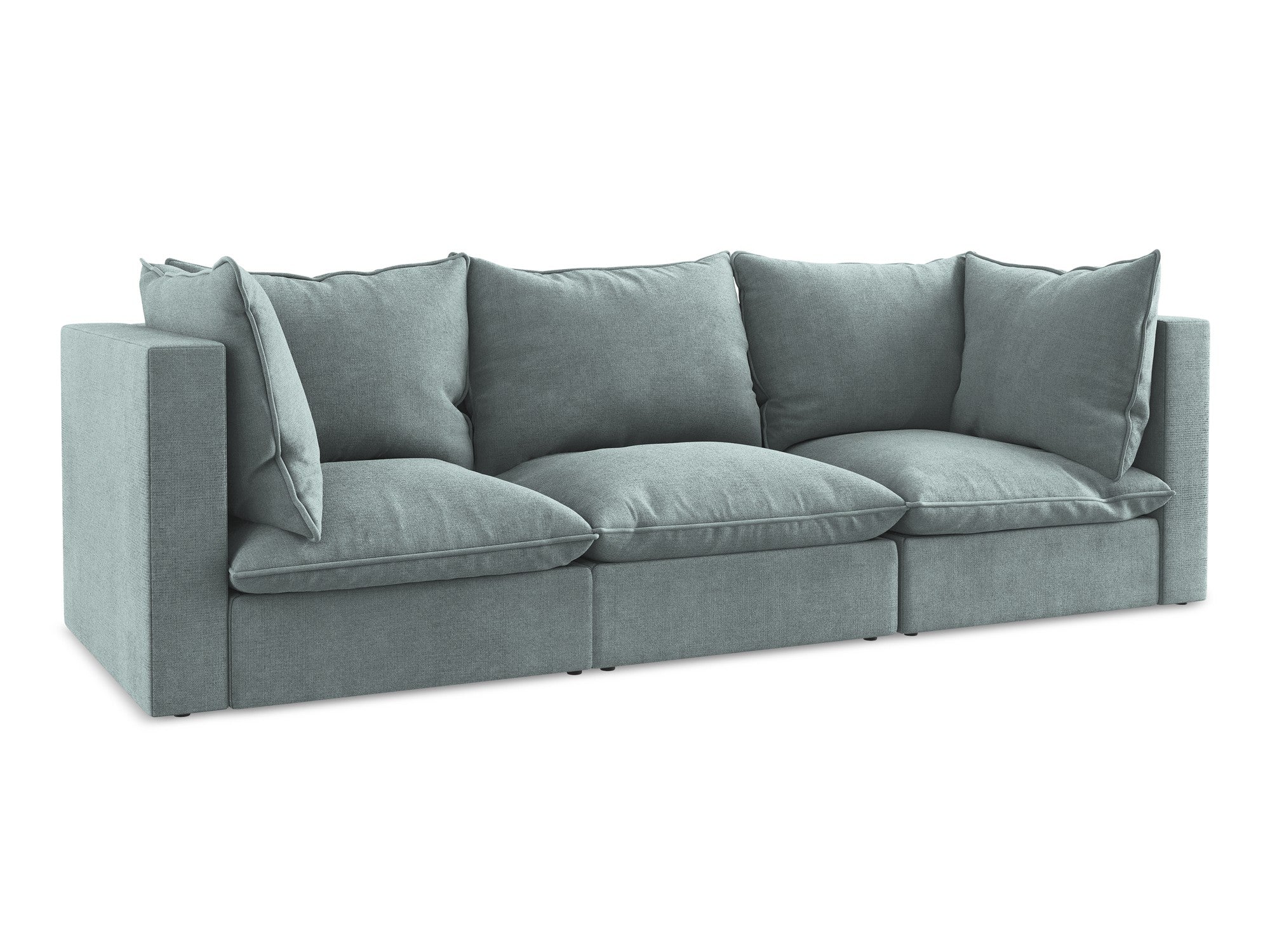 Sofa 3-zits MANAO denimblauw