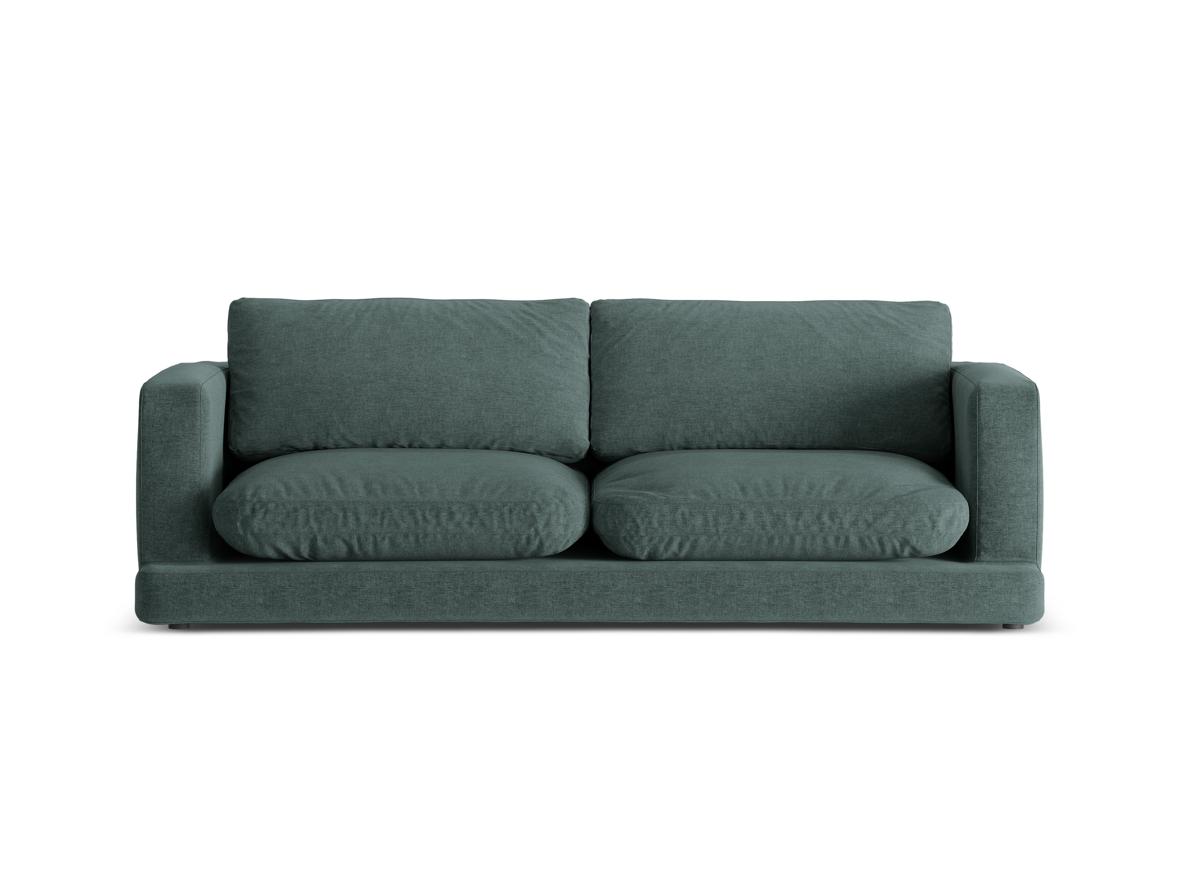 Sofa 3-zits DAPHNE zeegroene chenille