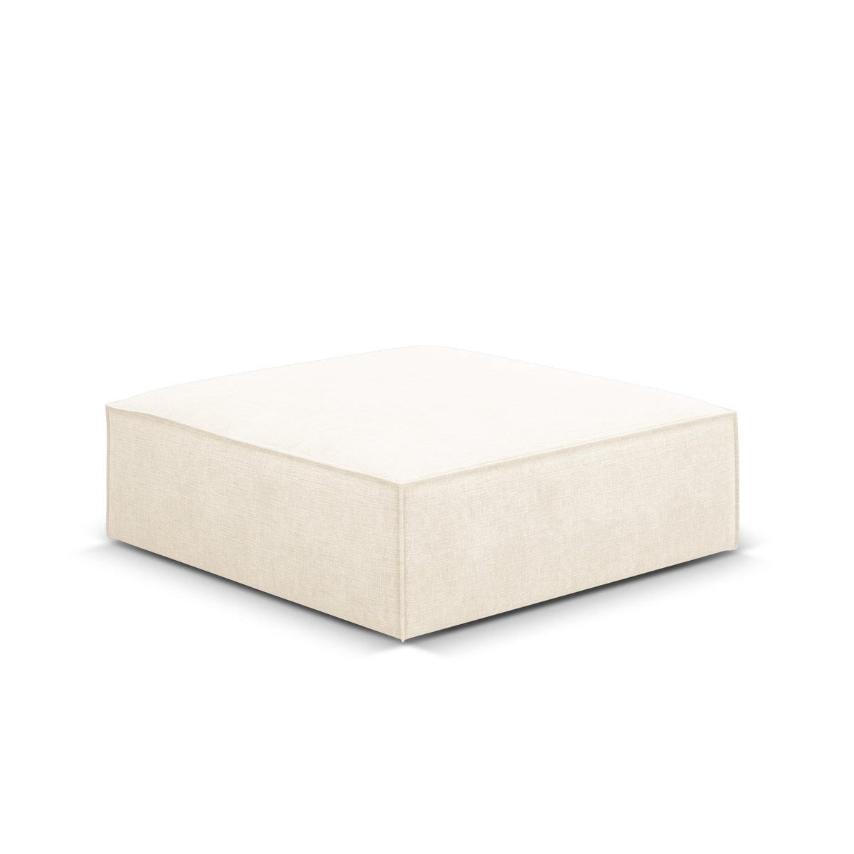 Puf van szenilweefsel VANDA lichtbeige