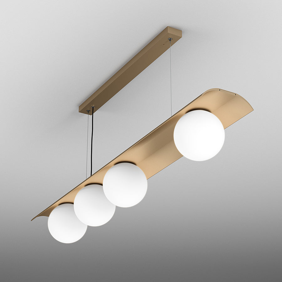 MODERN BALL ASYMMETRY X4 pendant lamp