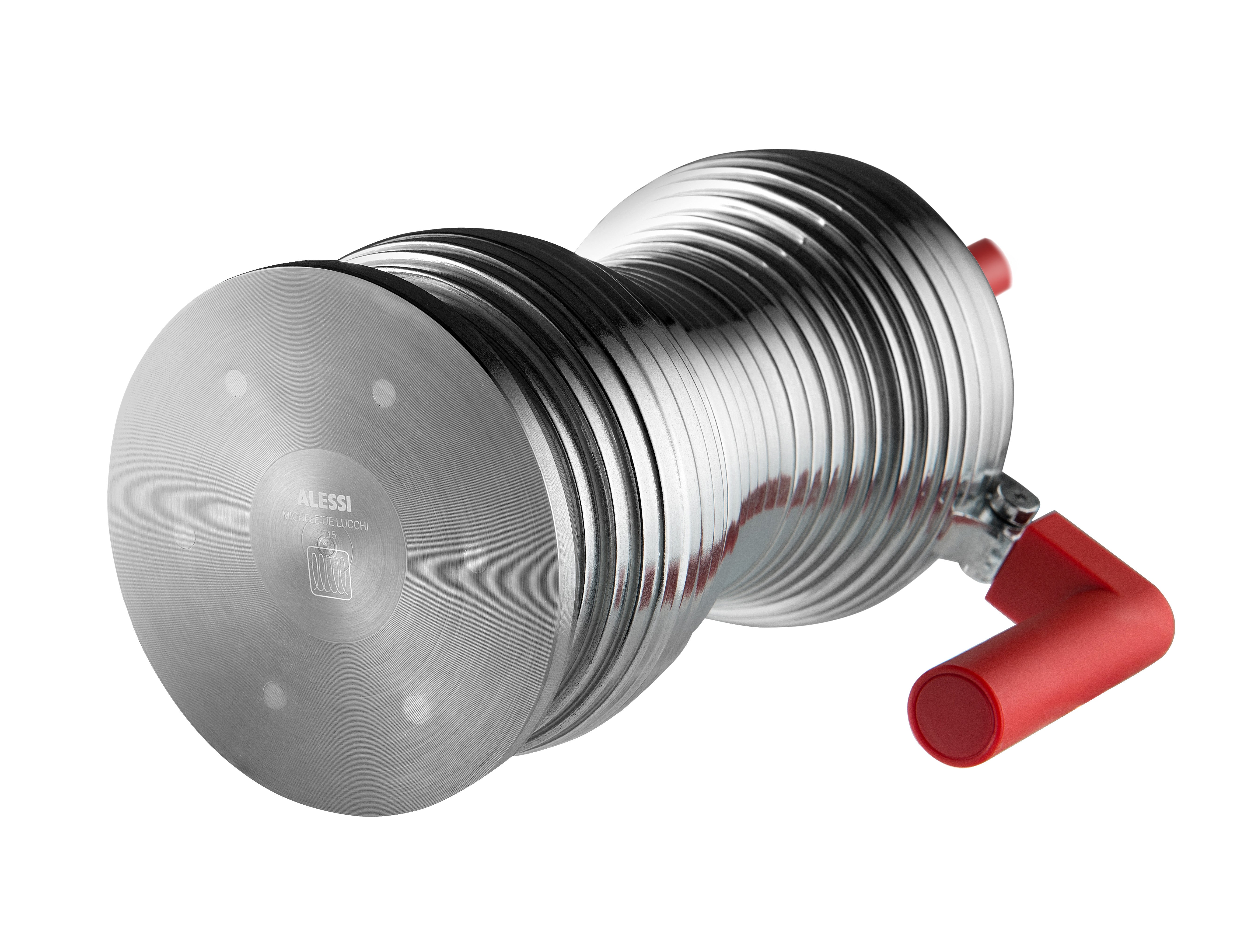 Pulcia Slrebrine mit rotem Induktionskaffee