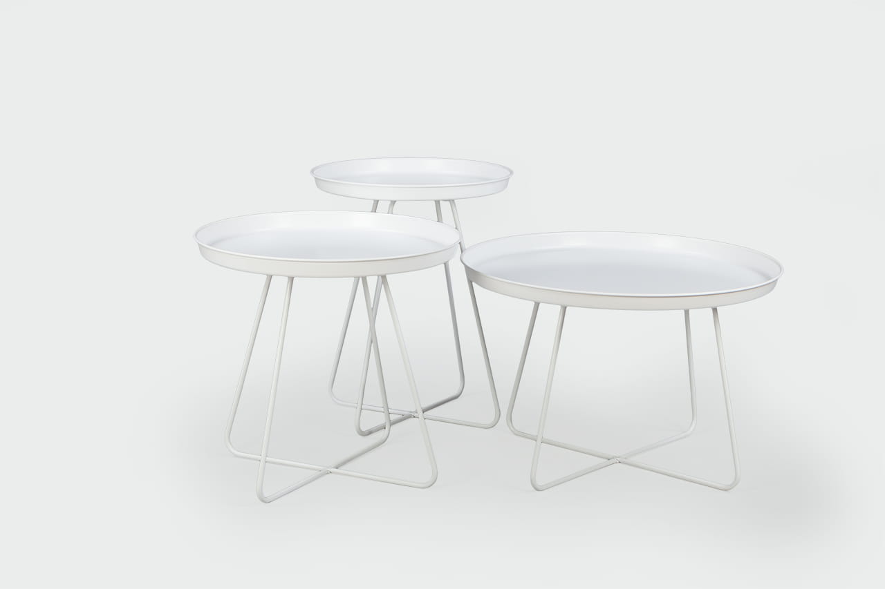 Witte ROD salontafel