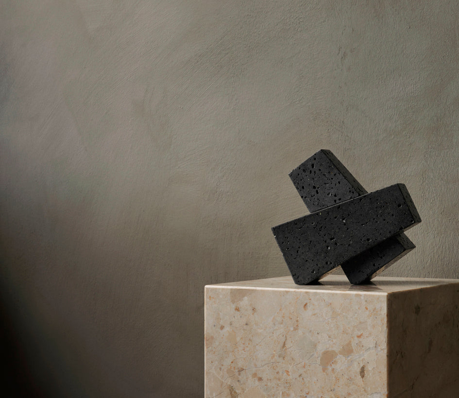 CONVERAGE bookends lava stone