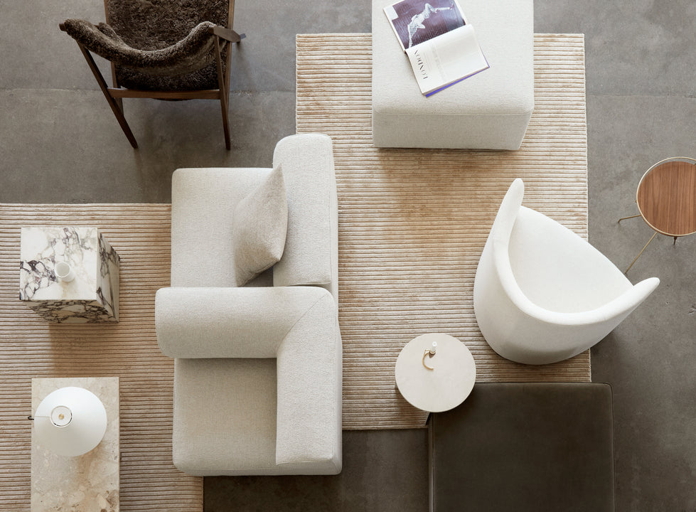 Teppich HOUKIME blau