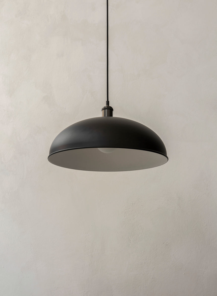 HUBERT black pendant lamp