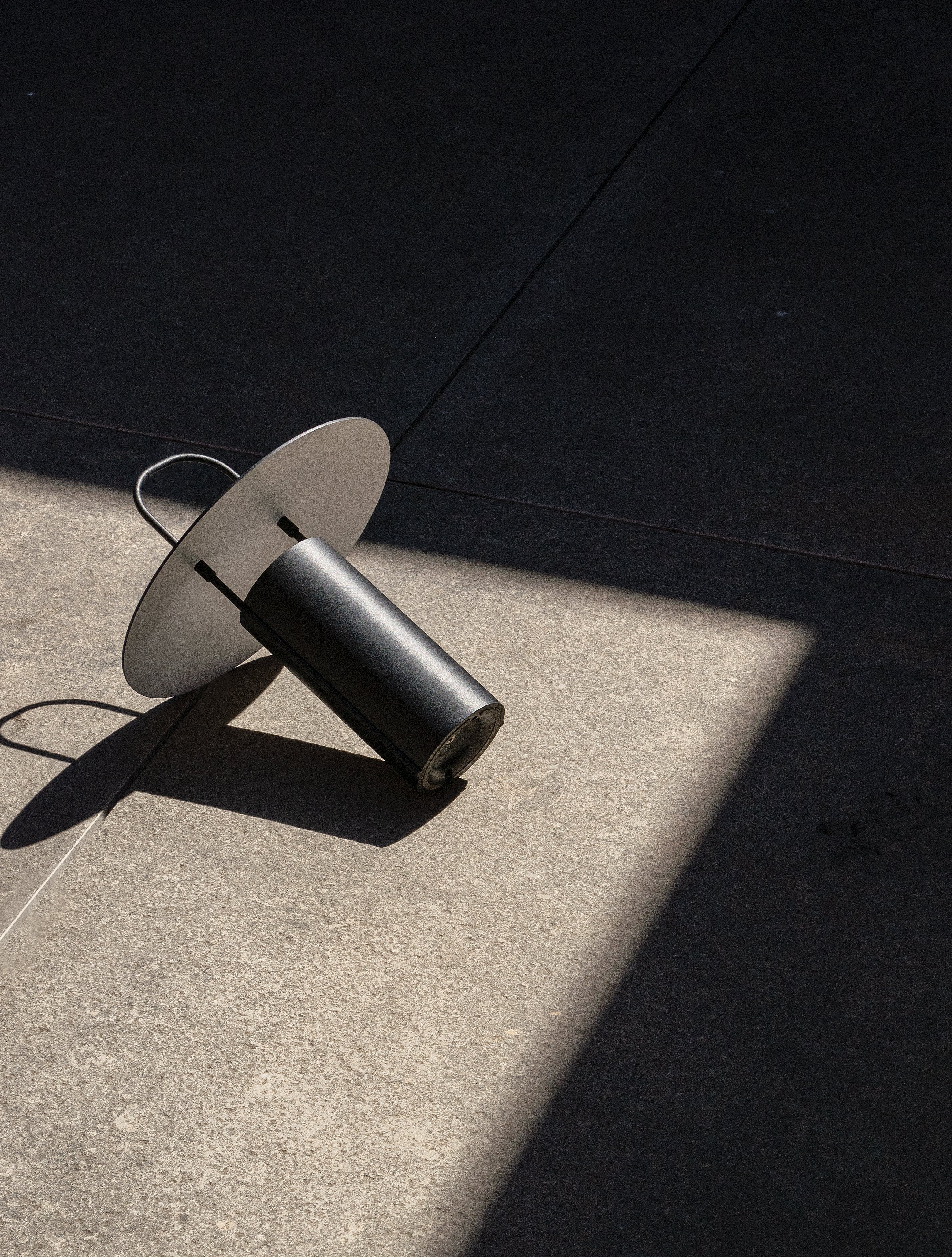 Draagbare lamp RAY zwart