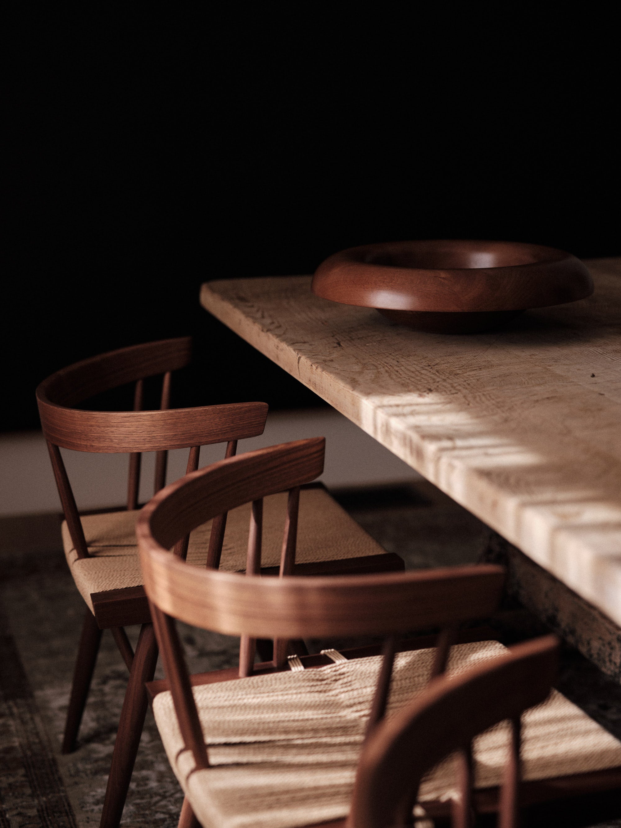 Misa ROND beech wood