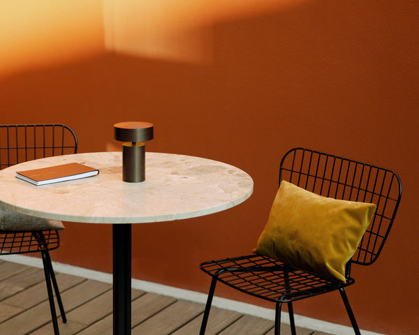 Bar tafel HARBOUR beige steen