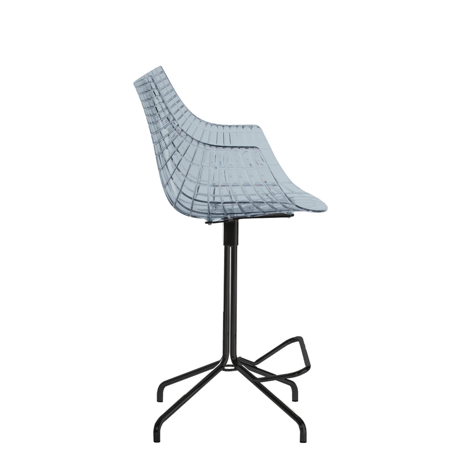 Meridiana Hocker Dymiony mit einer schwarzen Basis