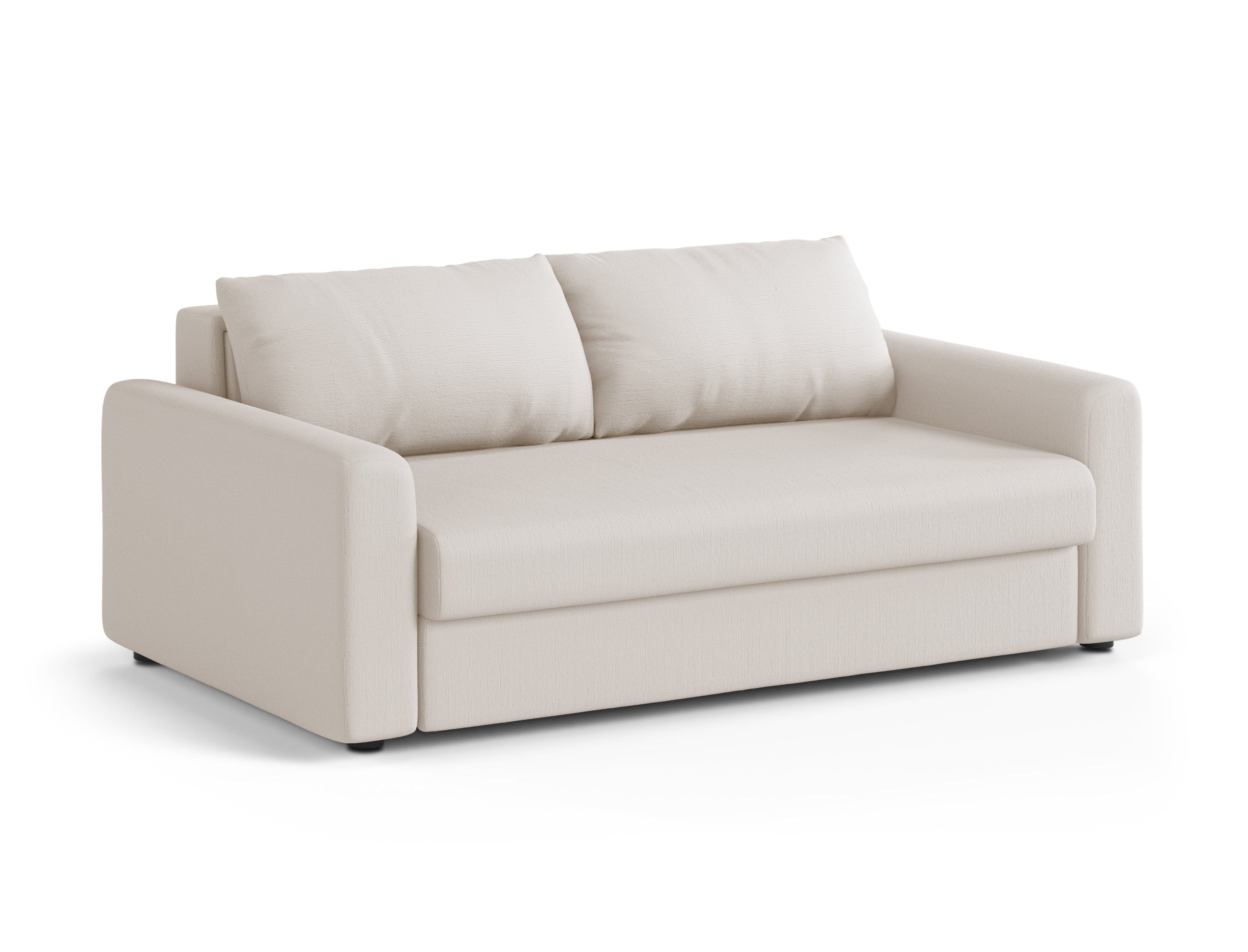 Sofa 3-zits met slaapfunctie DAVID wit
