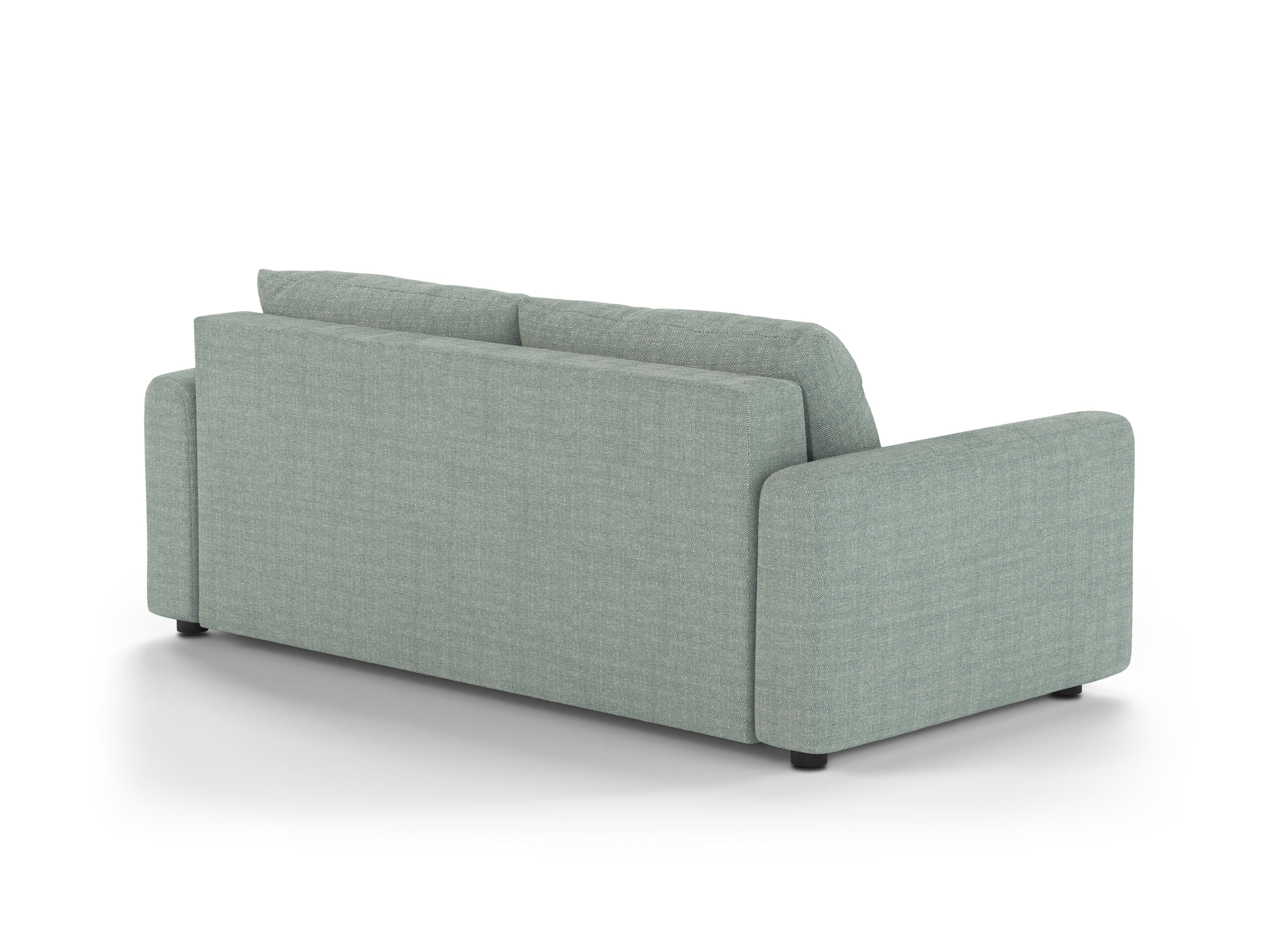 Sofa 3-sitzig mit Schlaffunktion DAVID mintgrün