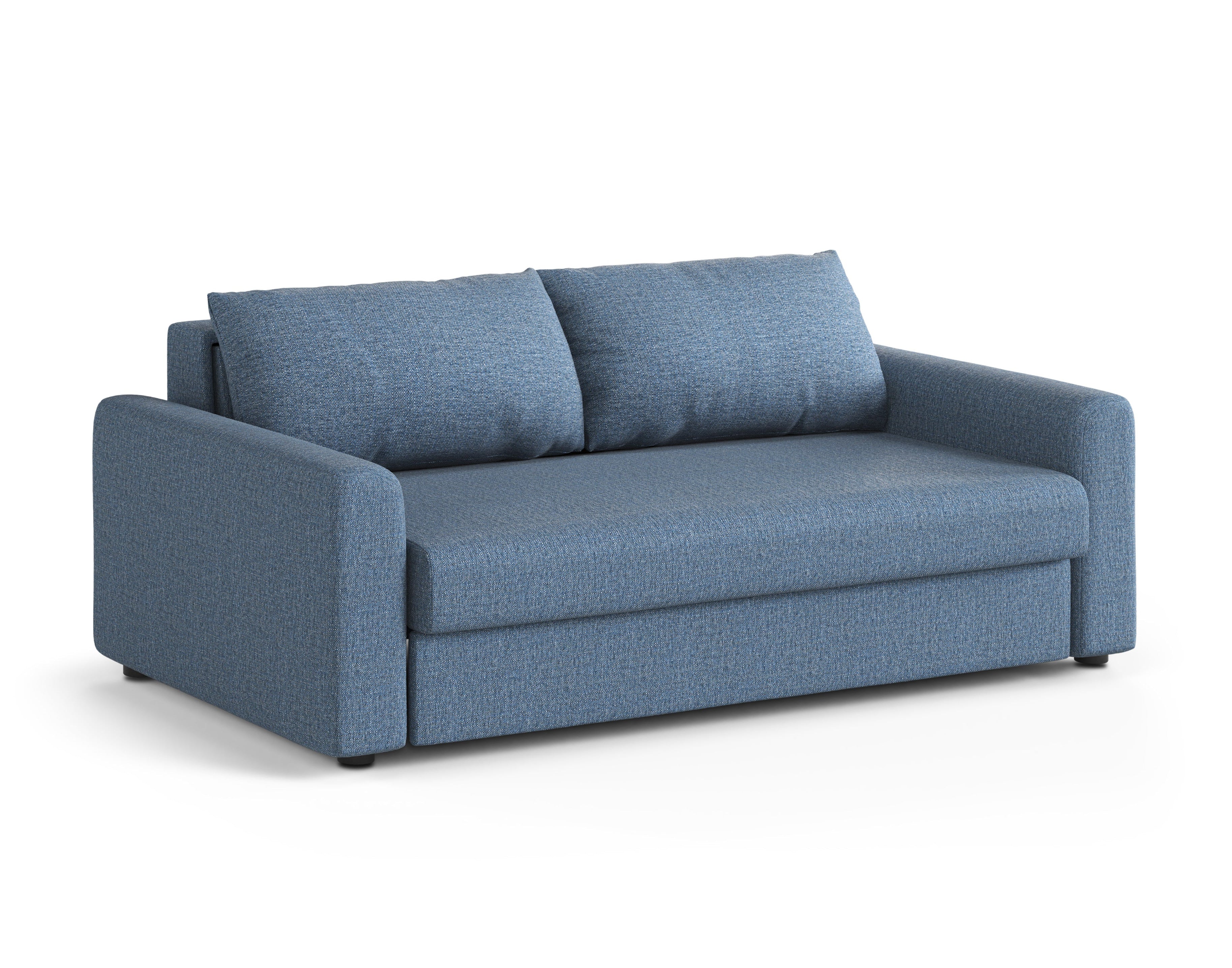 Sofa 3-zits met slaapfunctie DAVID donkerblauw