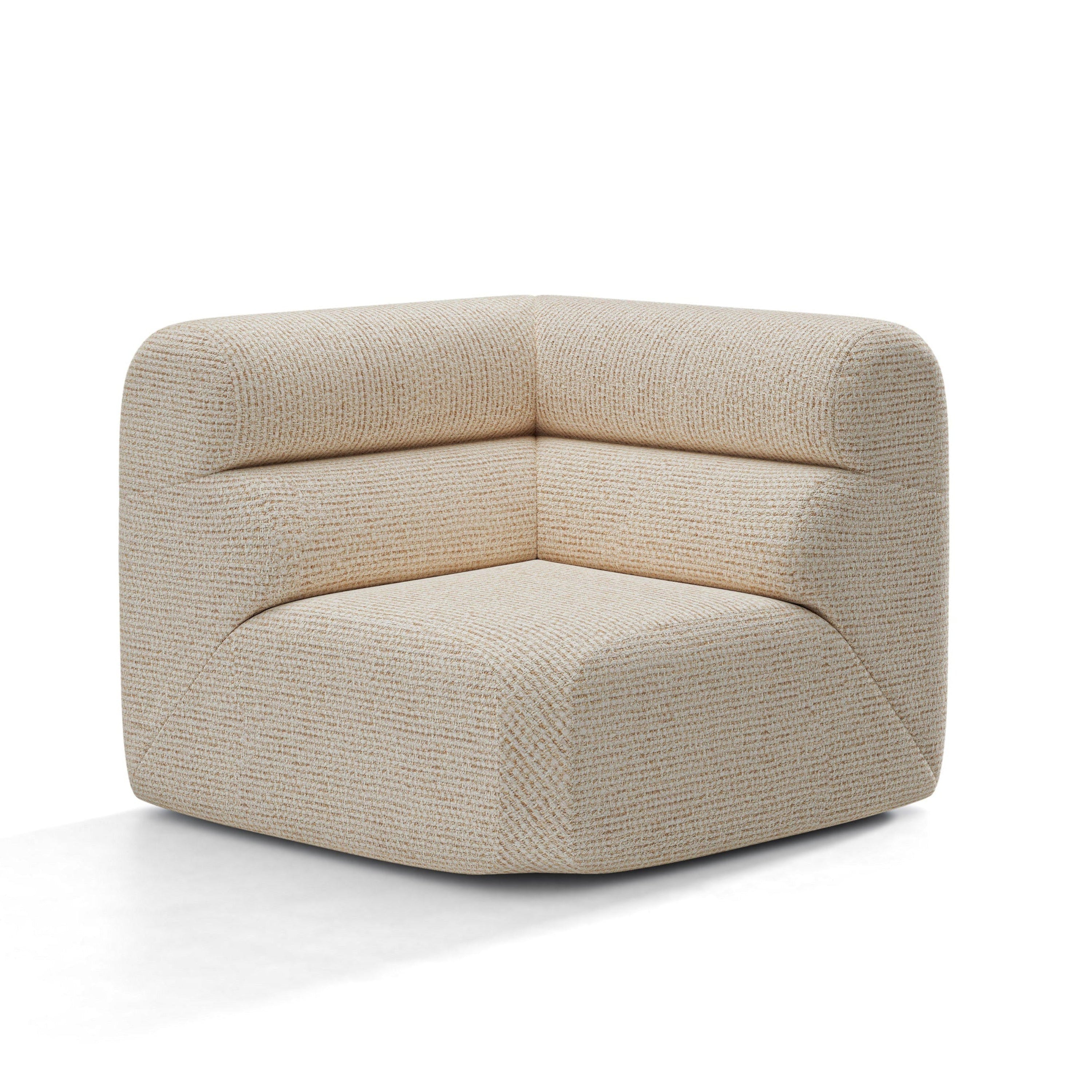 Modulaire bank NEO - hoekmodule beige melange