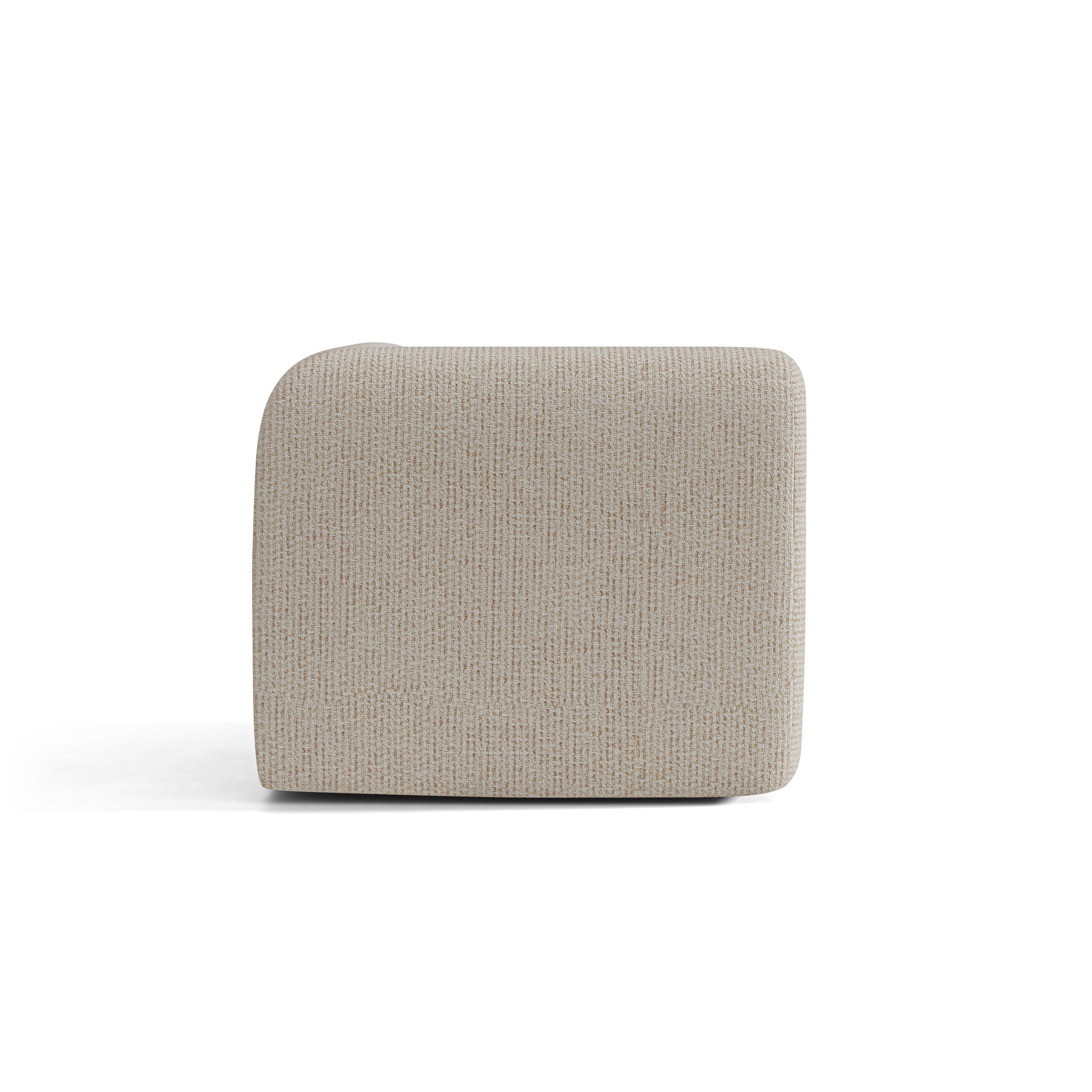 Modulaire bank NEO - hoekmodule beige melange