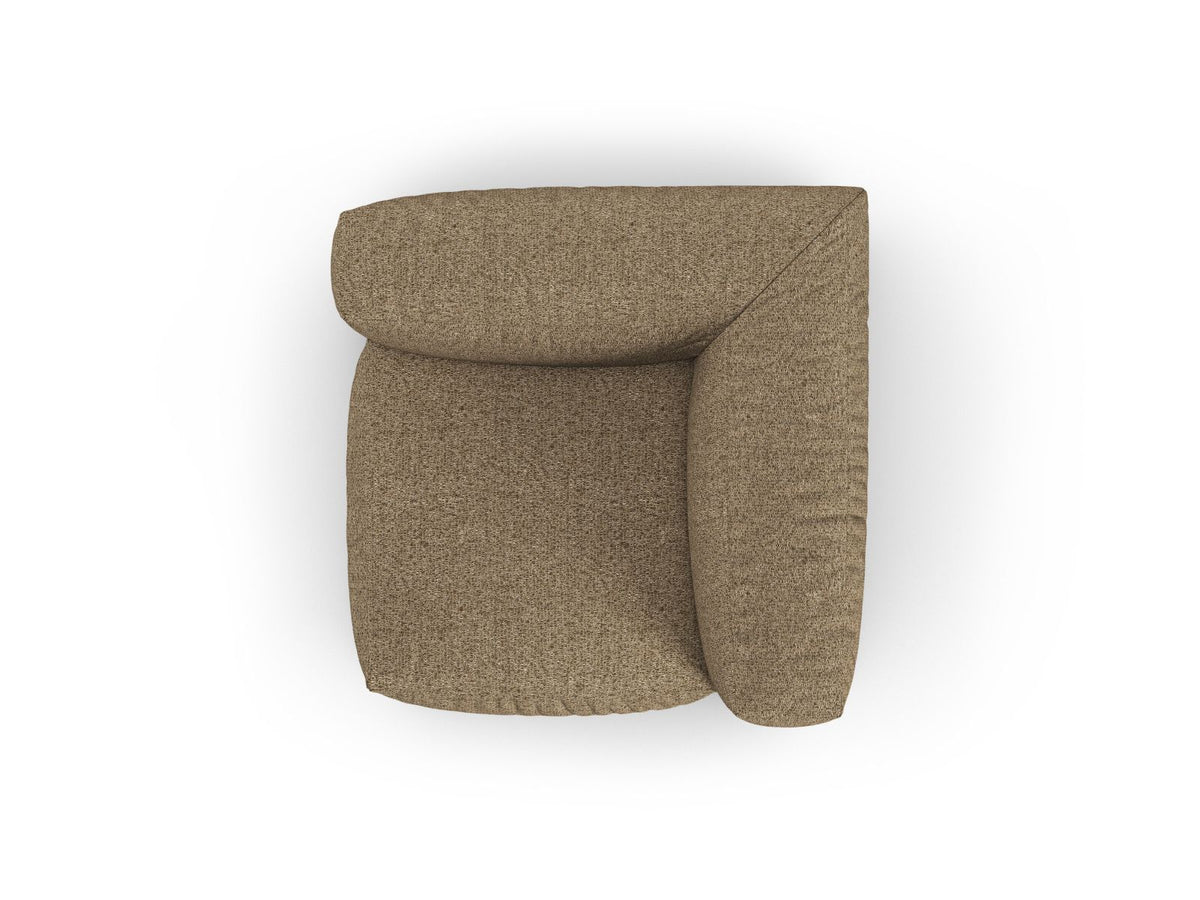 Moduł narożny XL MARTINA cappuccino boucle – detal wykonania