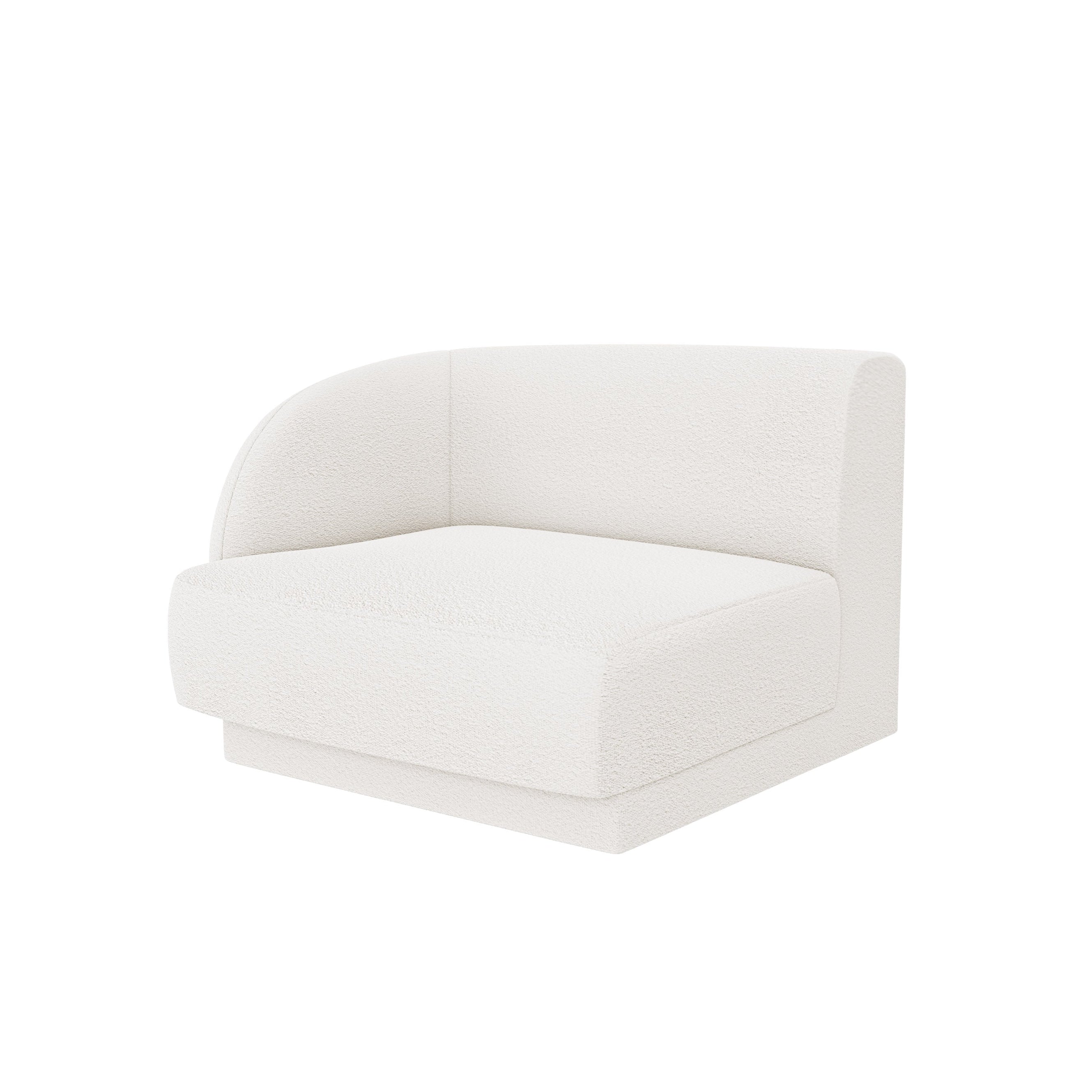 Modulaire bank MILEY - linker module witte boucle