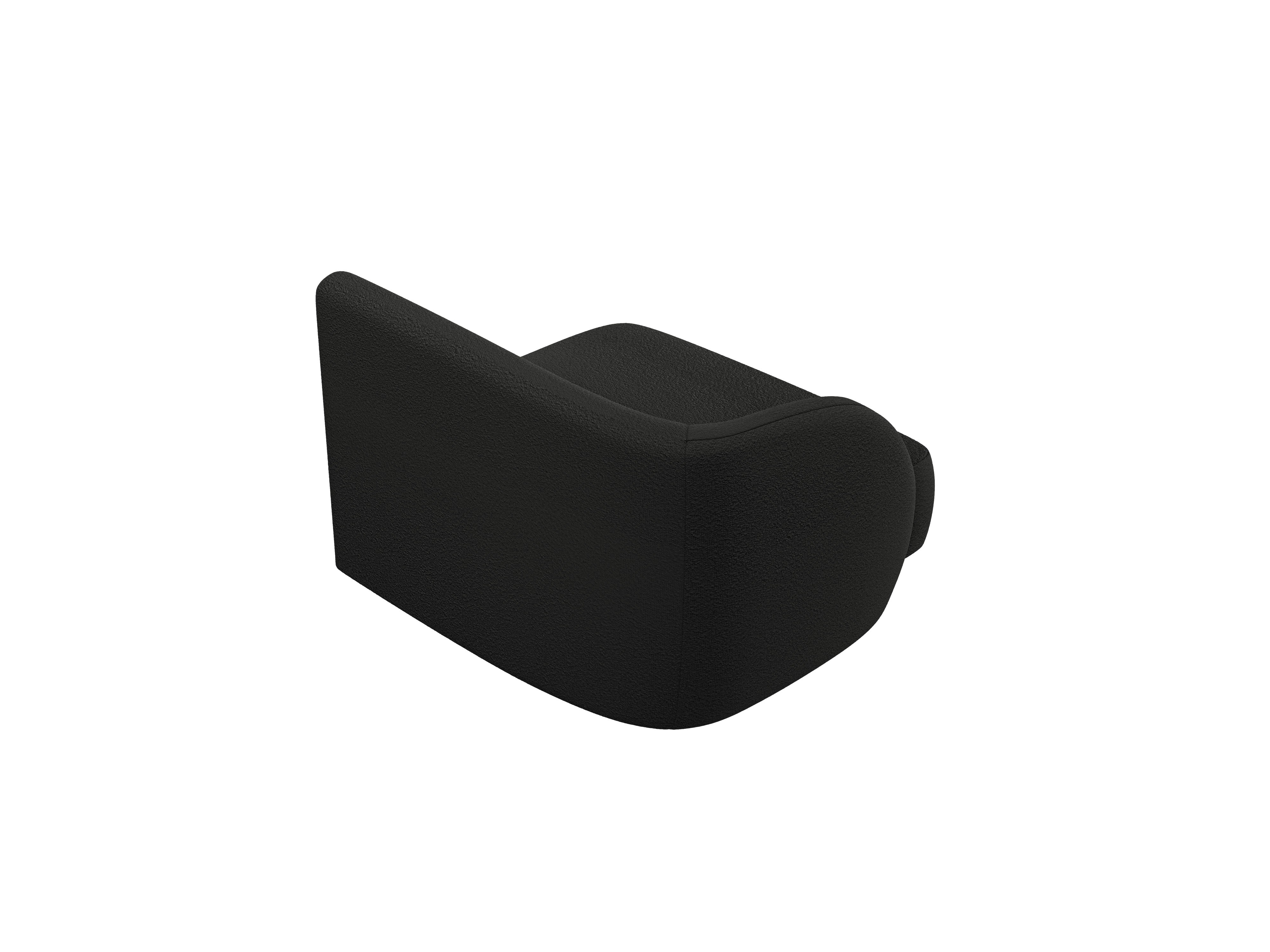 Modulaire bank MILEY - linker module zwarte boucle