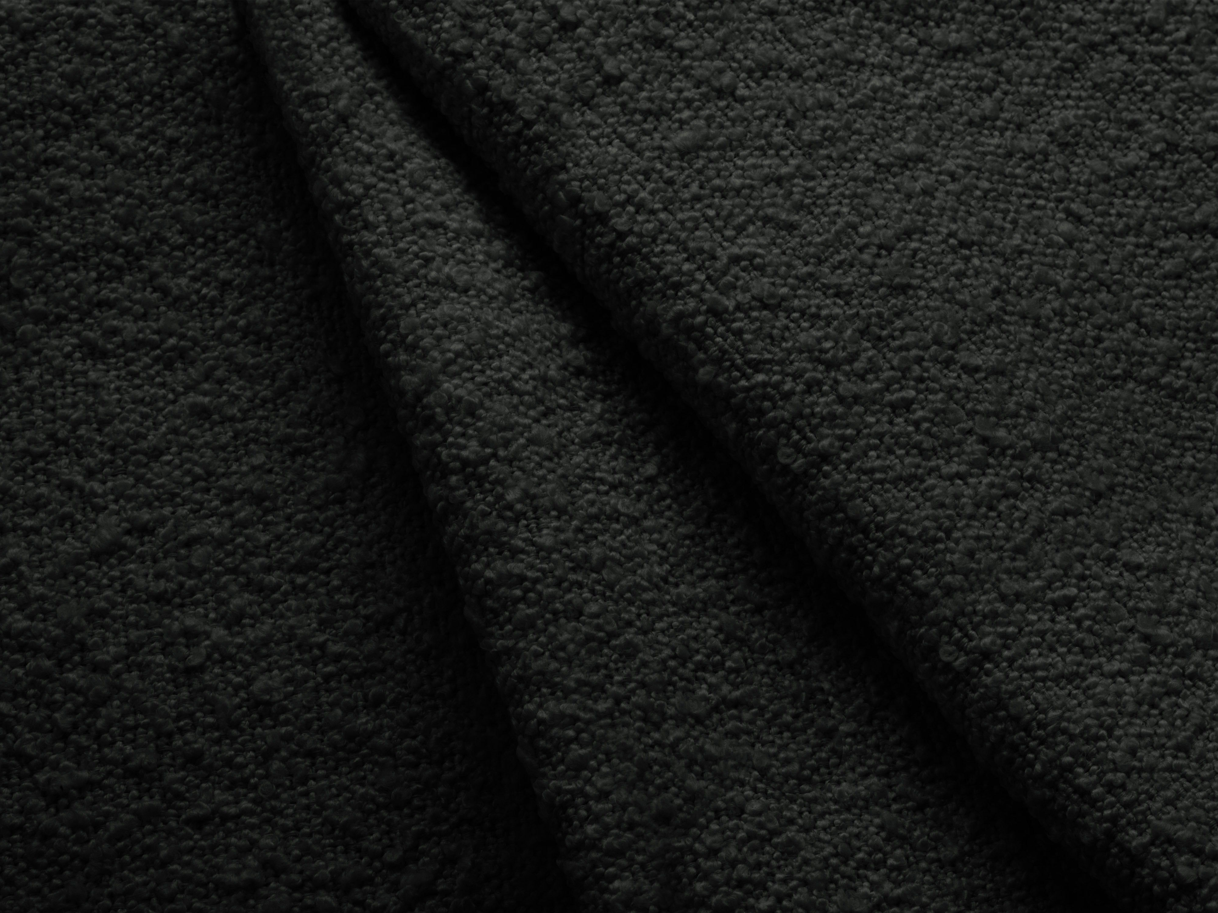 Modulaire bank MILEY - rechter module zwarte boucle