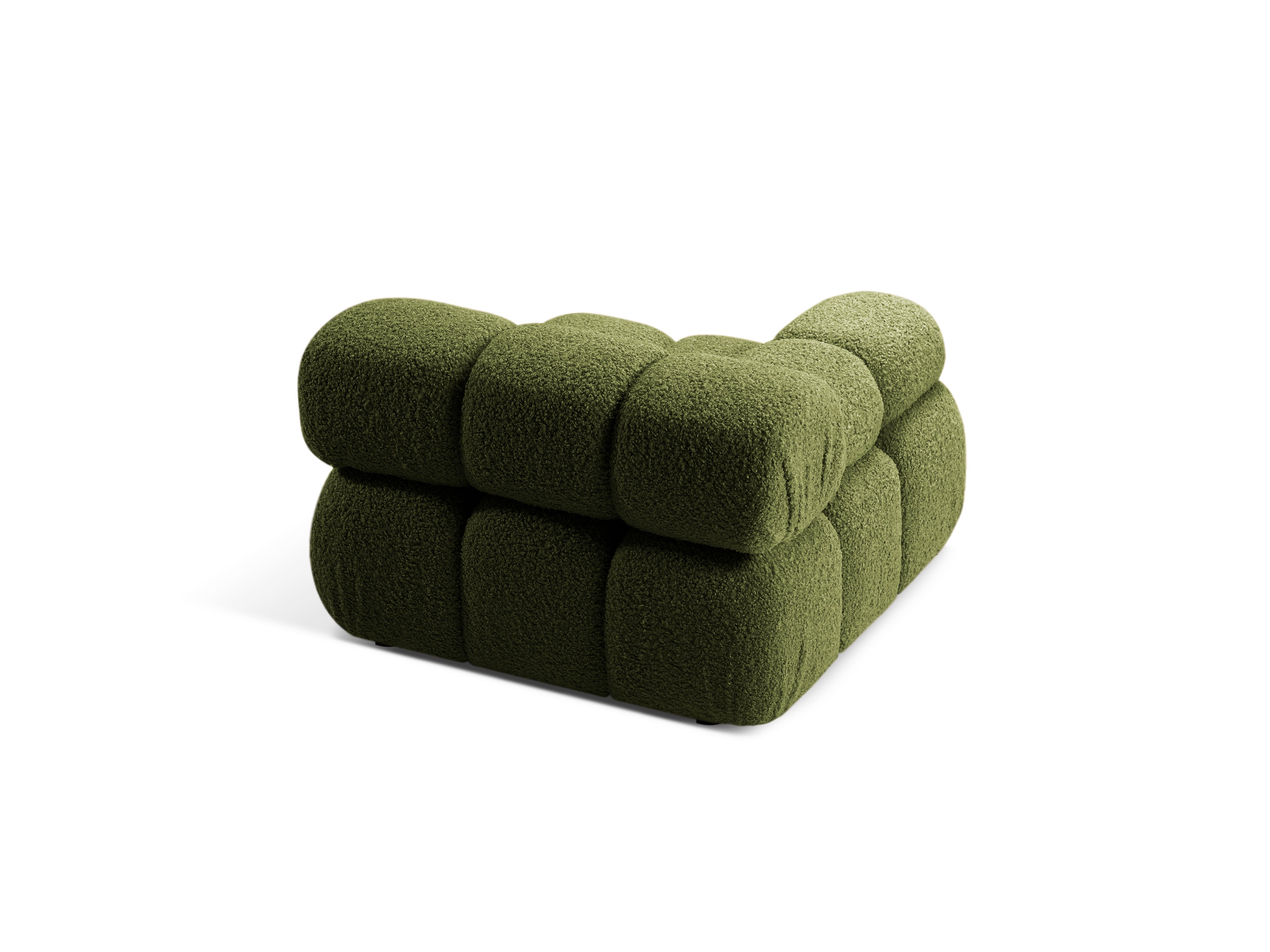 Modulaire bank BELLIS - linker module in groene boucle