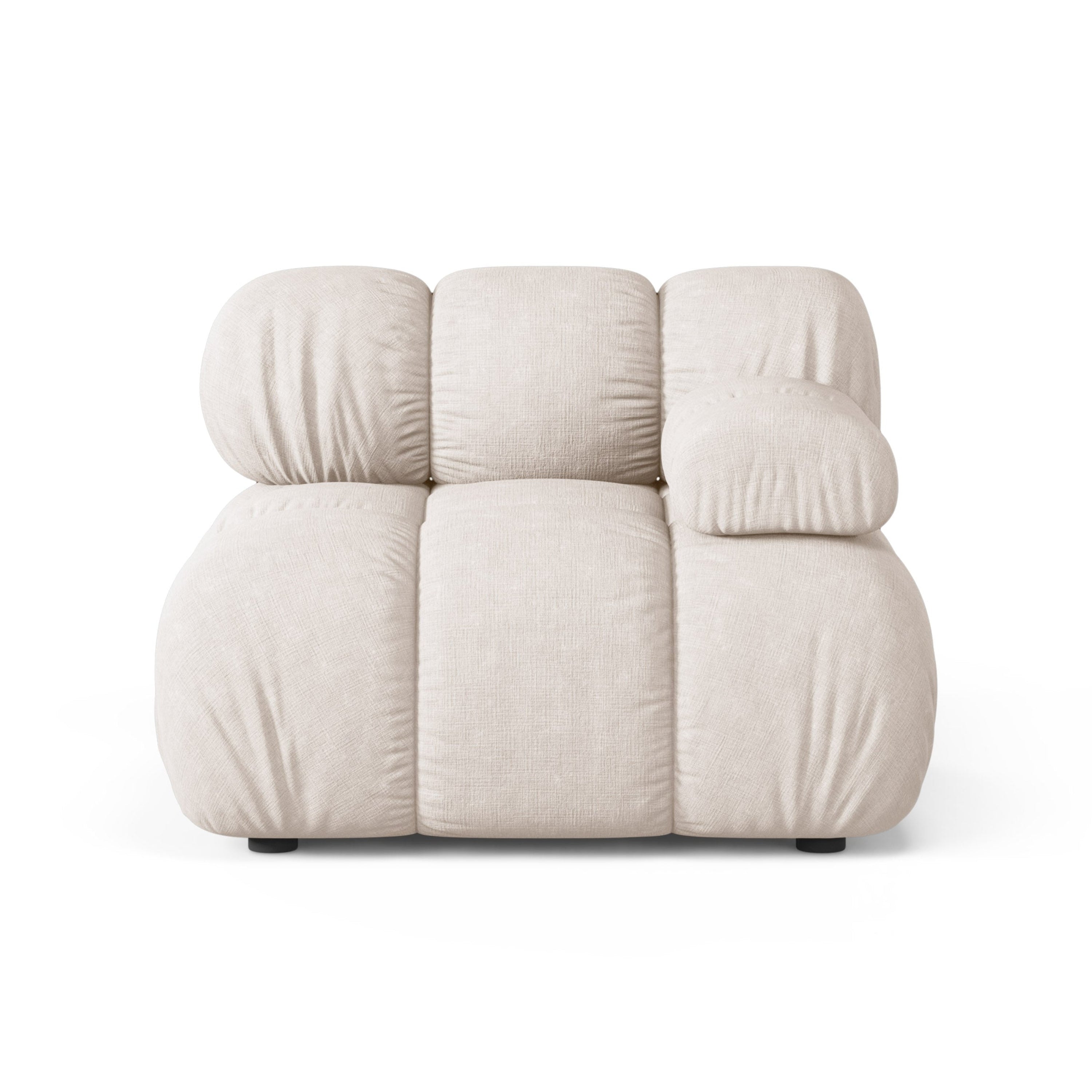 Modulaire bank BELLIS - rechtszijdig module in beige