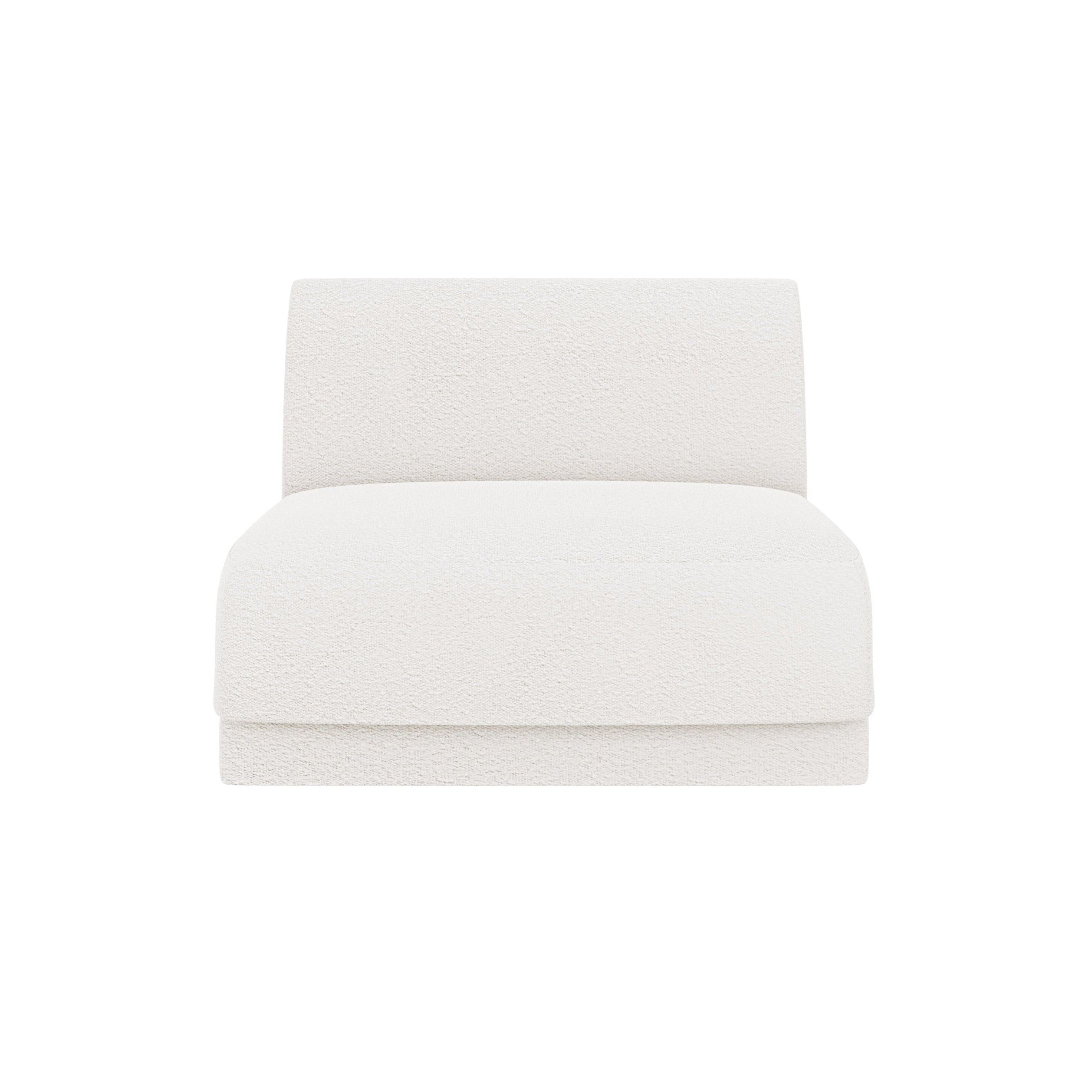 Fauteuil / module MILEY witte boucle