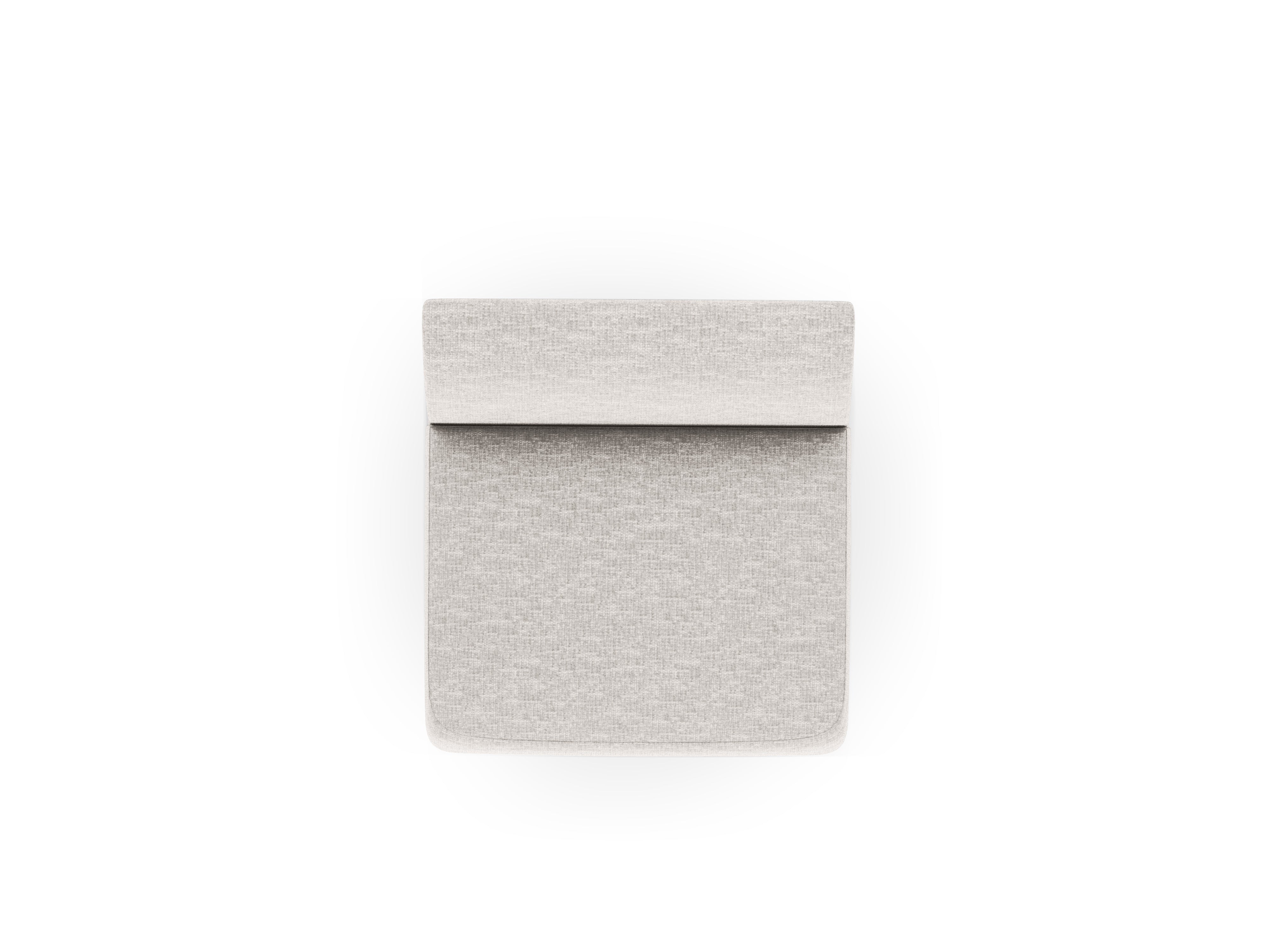 Fauteuil / module MILEY grijs chenille