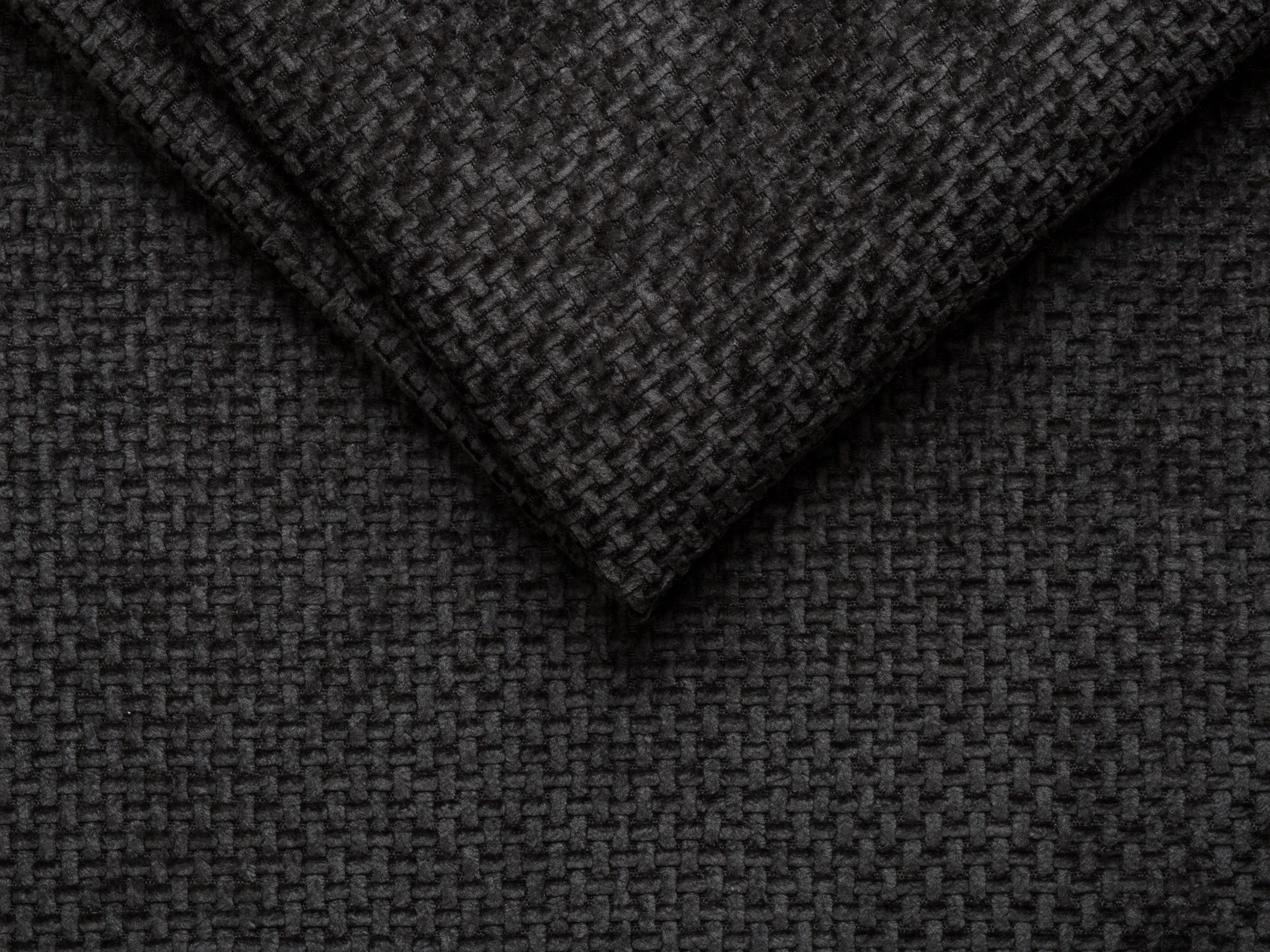 Armchair / module MILEY black chenille