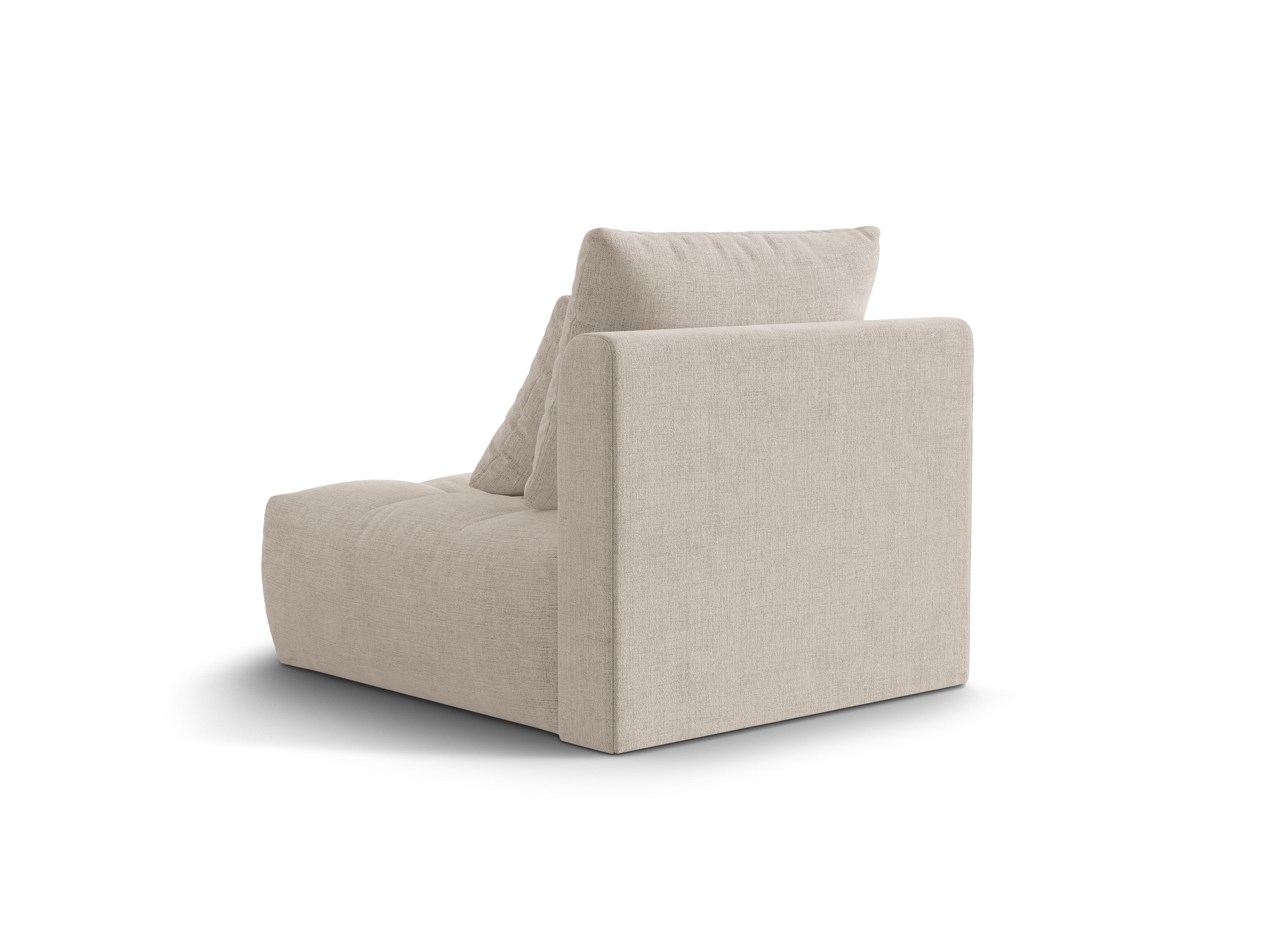 Sessel / Modul BLOOM dunkelbeige Chenille