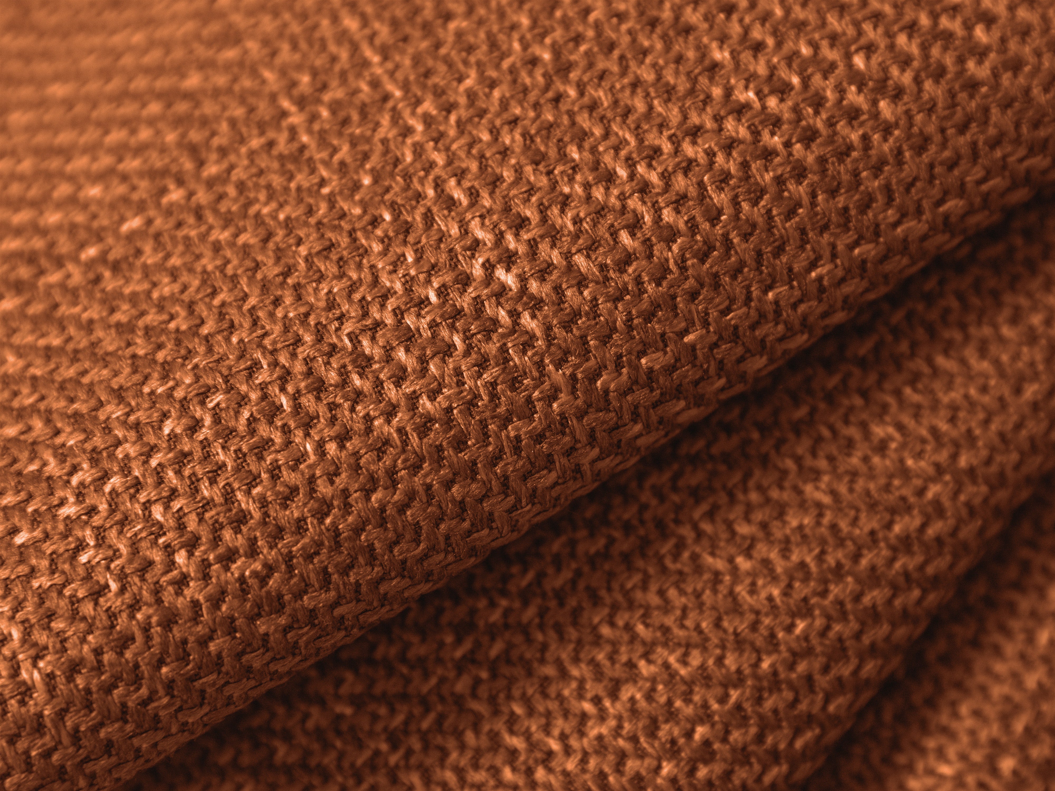 Sofa 2-zits met slaapfunctie GLORIA baksteen sjaal