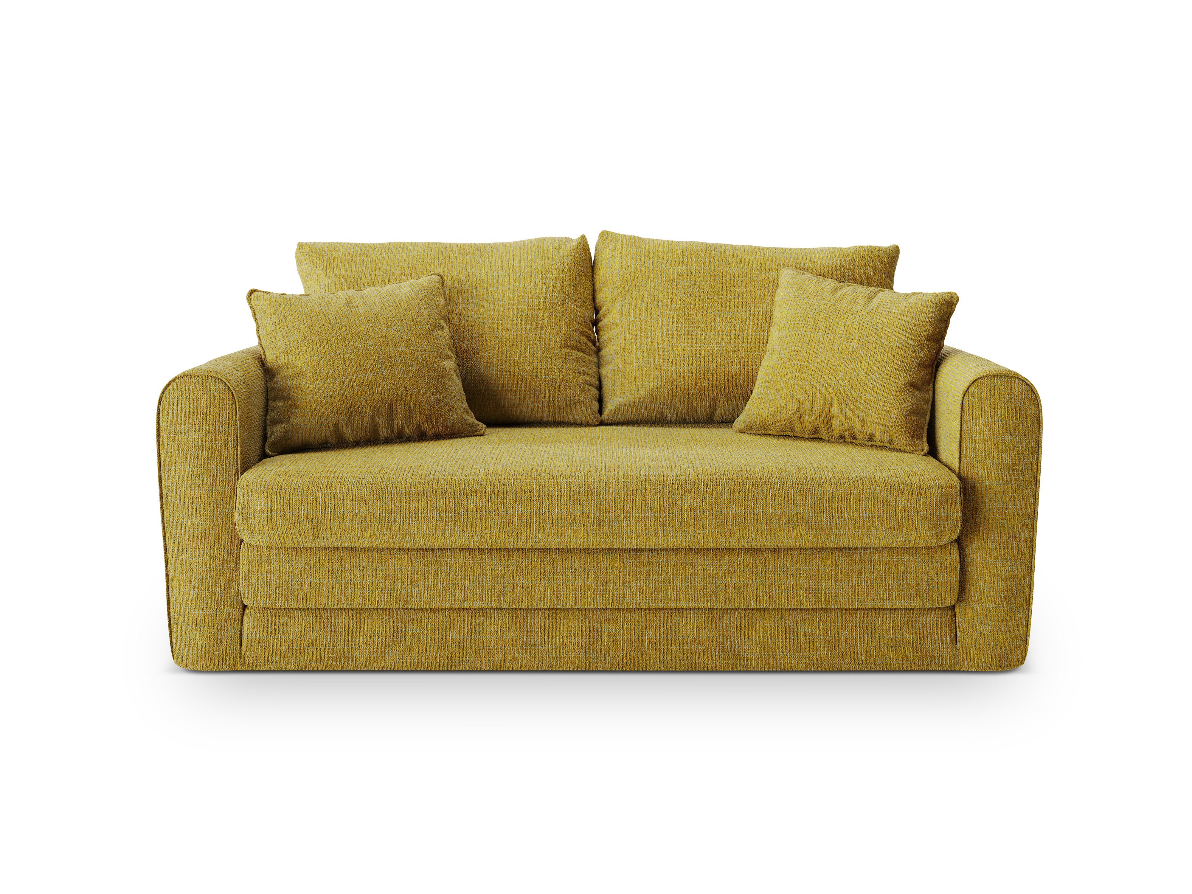 Sofa 2-zits met slaapfunctie LIDO zonnebloem melange