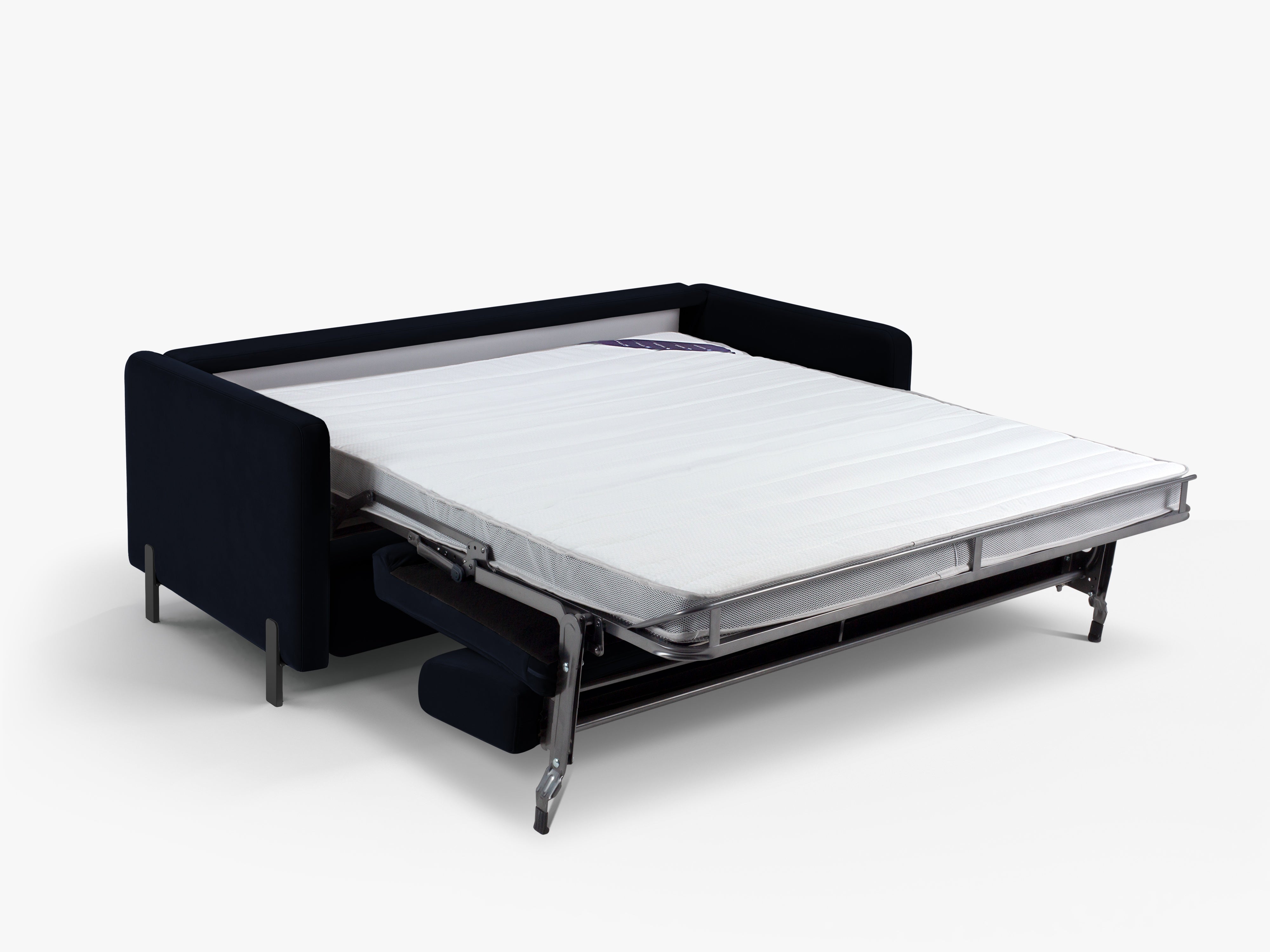 Velvet 2-Seater Sofa with Sleeping Function GLORIA Royal Blue