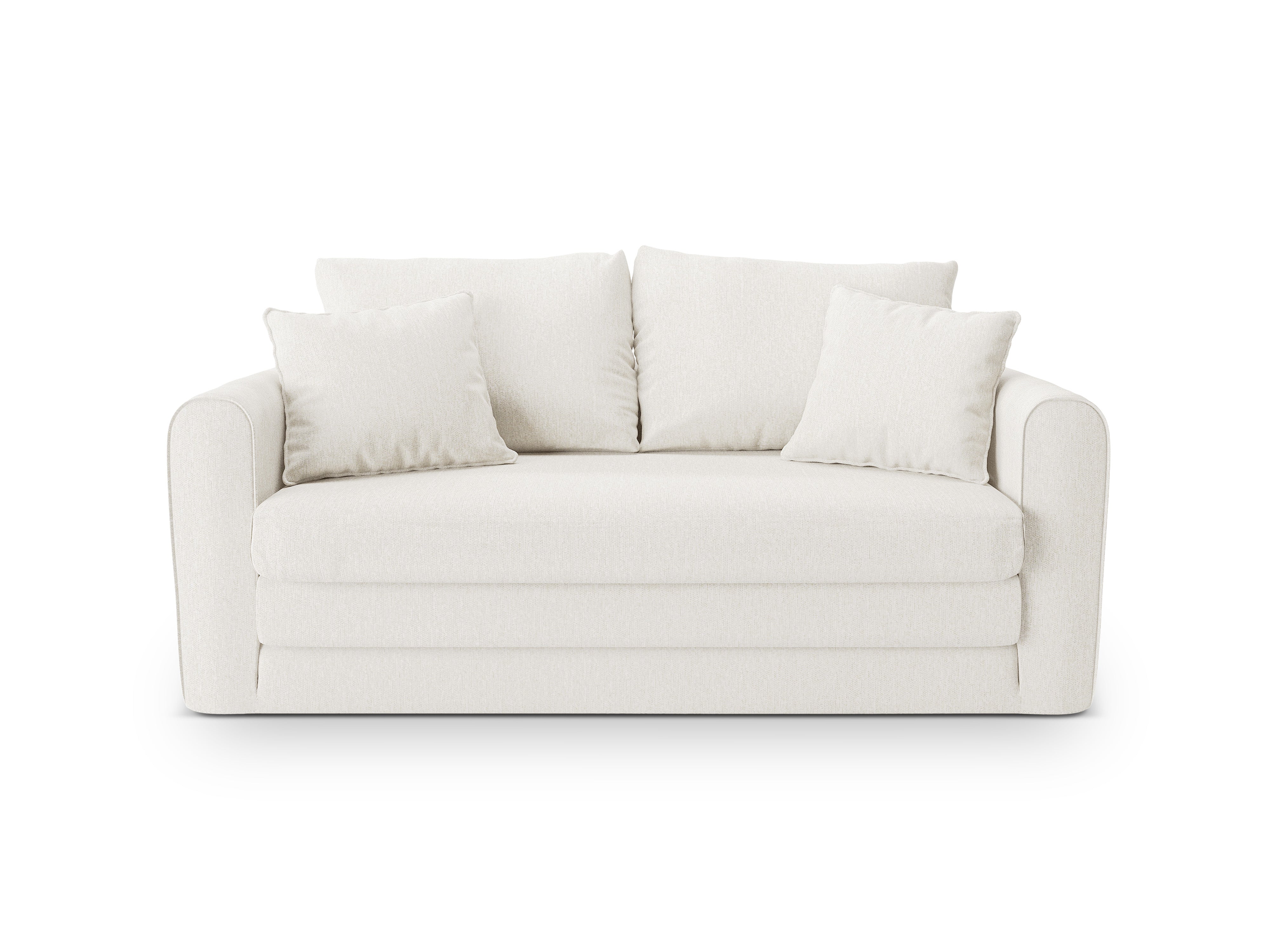 2-Seater Sofa with Sleeping Function LIDO Ivory