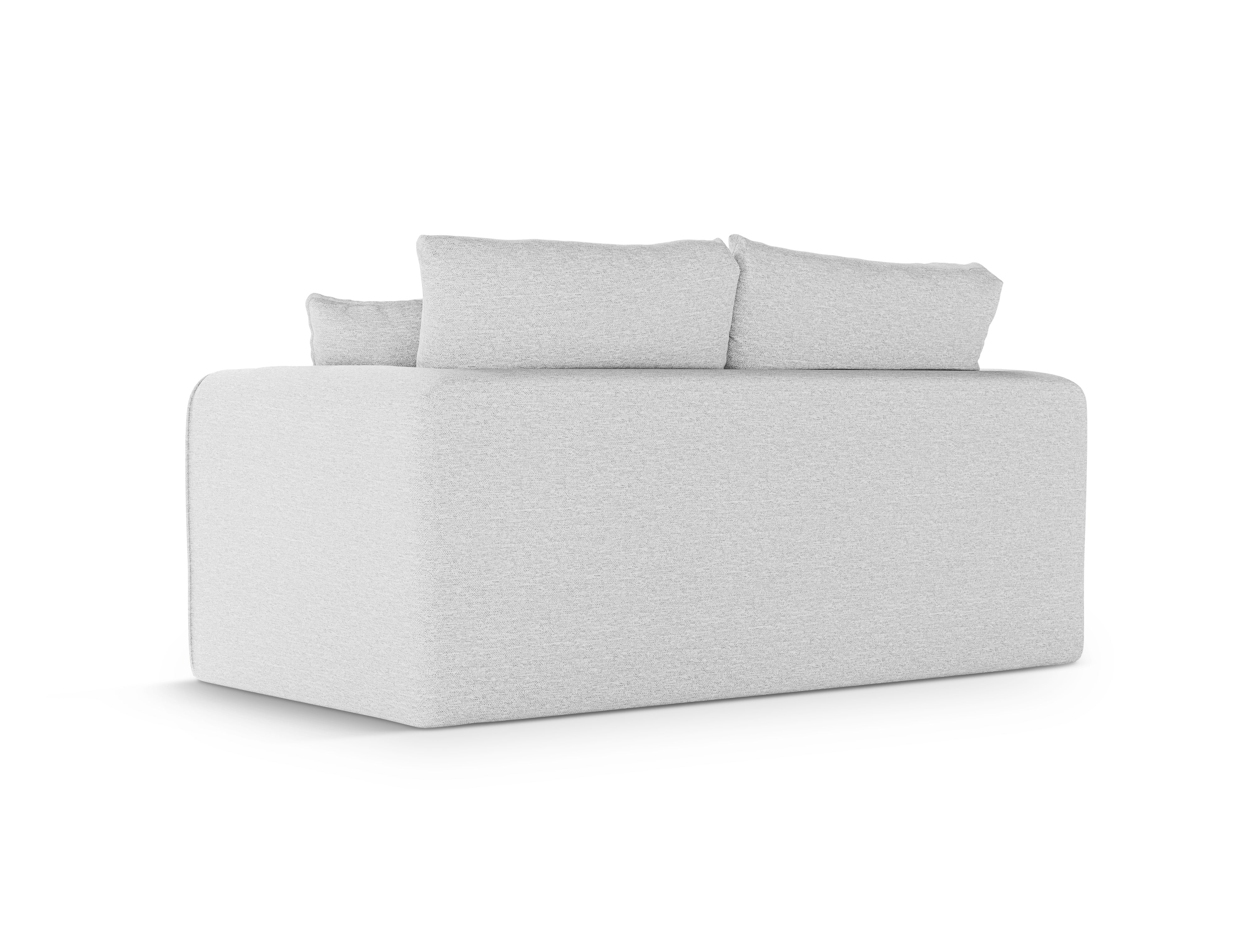 2-Seater Sofa with Sleeping Function LIDO Cool Light Grey