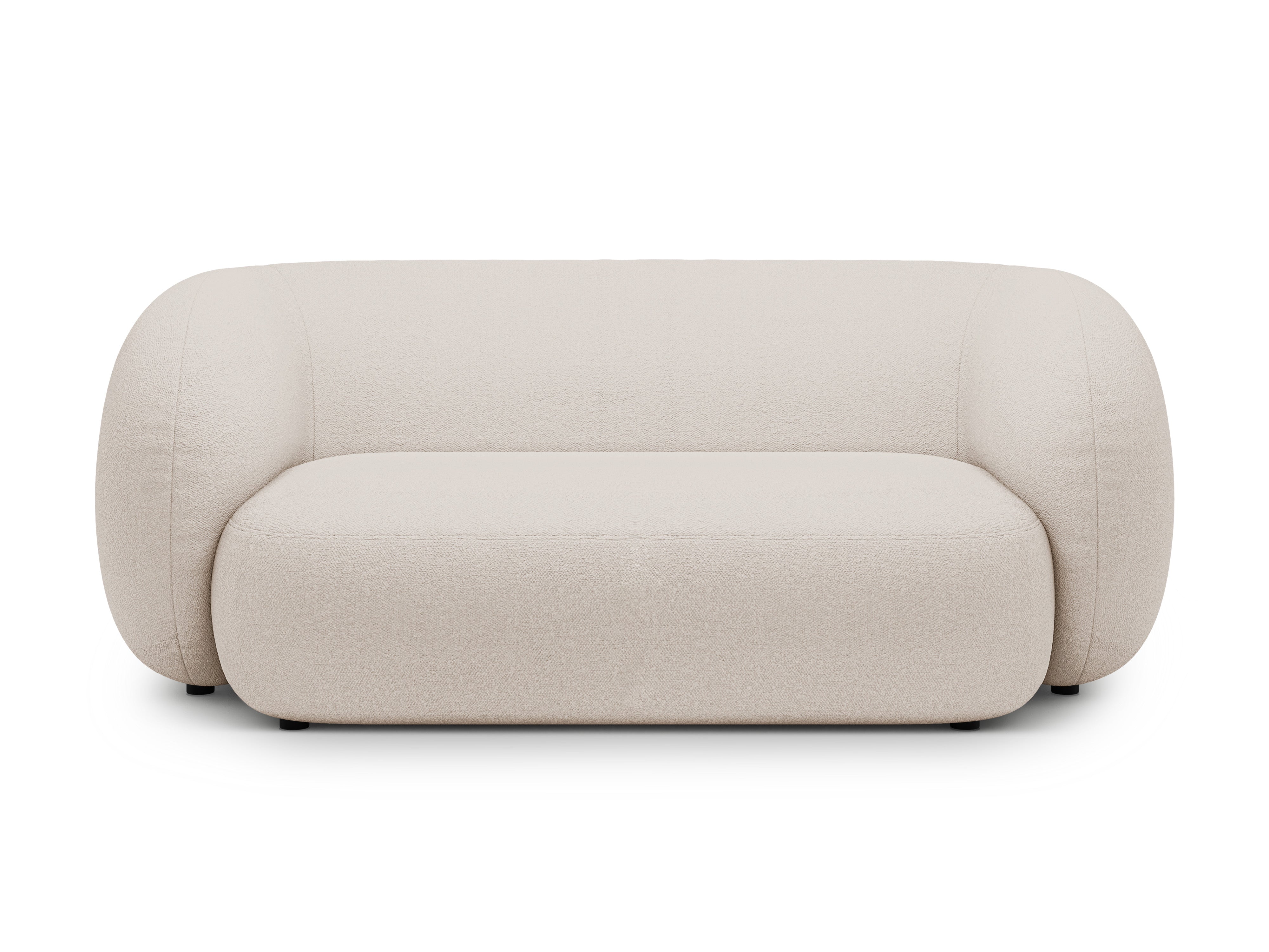 Sofa 2-sitzig KATE beige Boucle